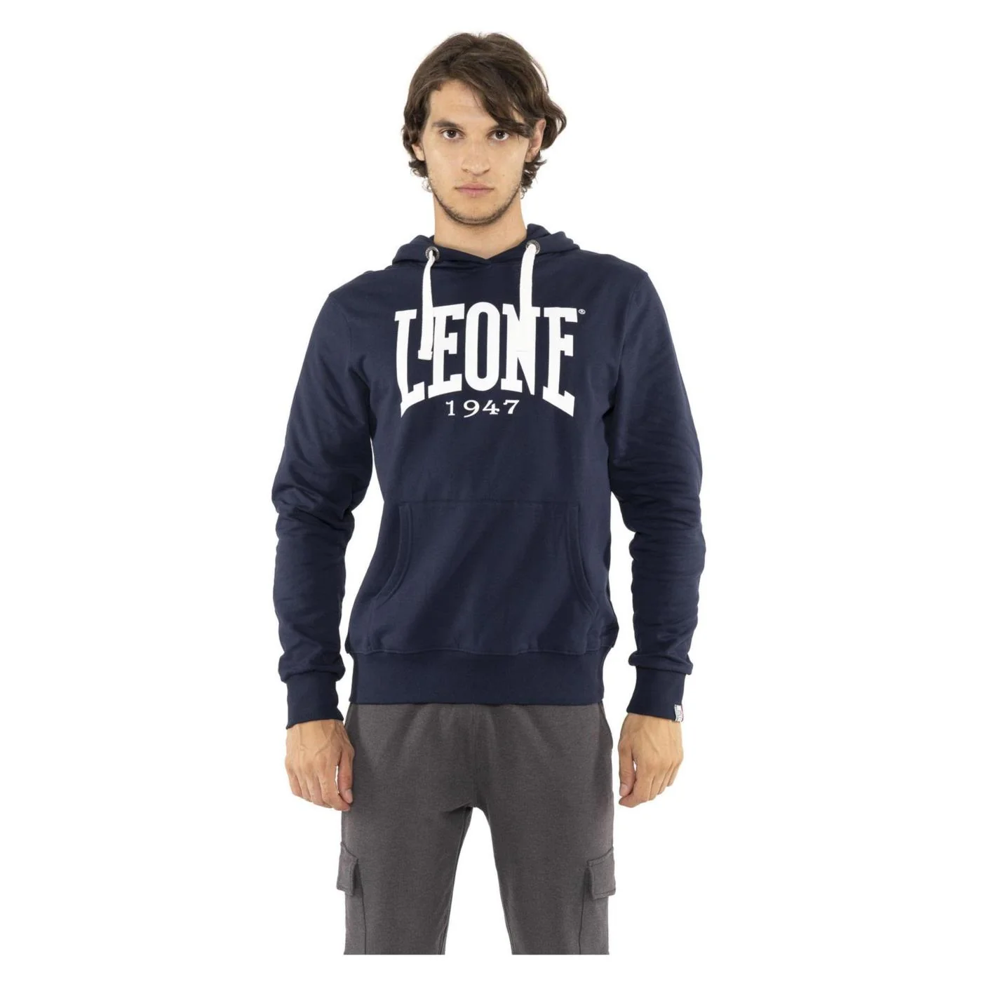LEONE FELPA BIG LOGO STRETCH — Animasportiva
