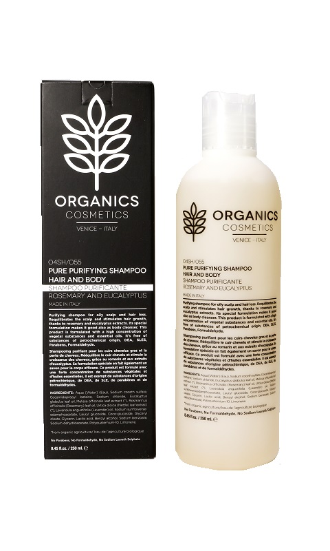 ORGANICS PHARM PURE PURIFYING SHAMPOO HAIR & BODY CAPELLI E CORPO 250ML