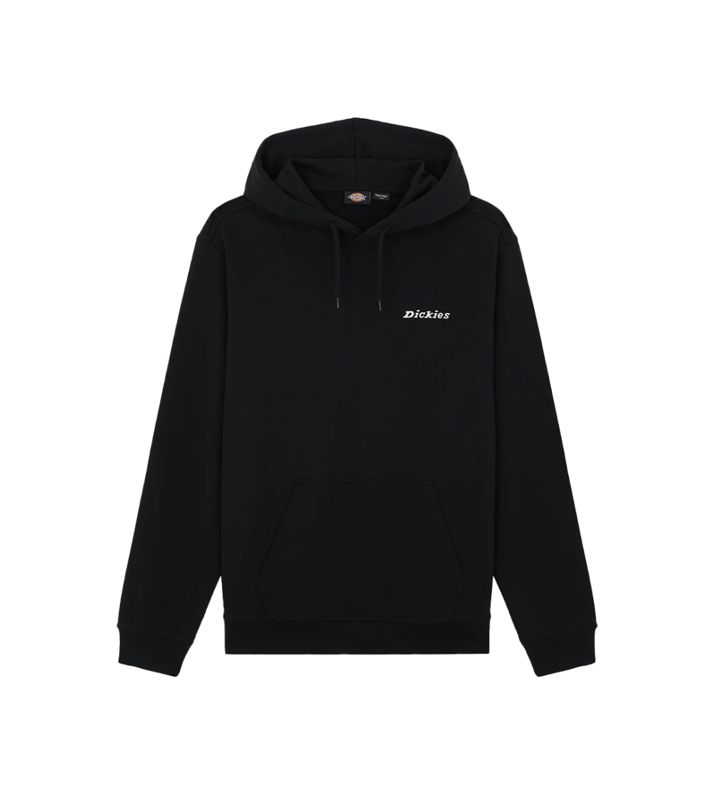 FELPA CON CAPPUCCIO DICKIES LORETTO NERO UOMO