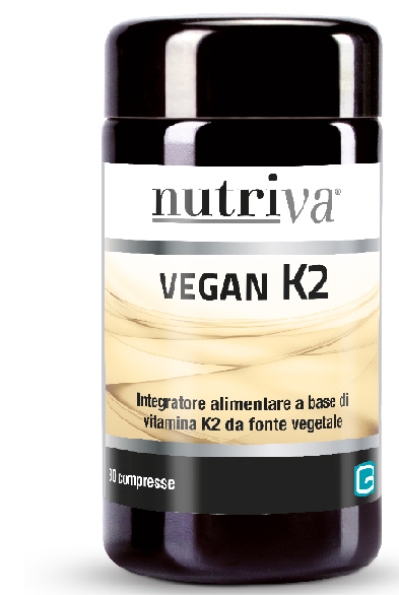 NUTRIVA VEGAN K2 INTEGRATORE VITAMINA K 30 COMPRESSE