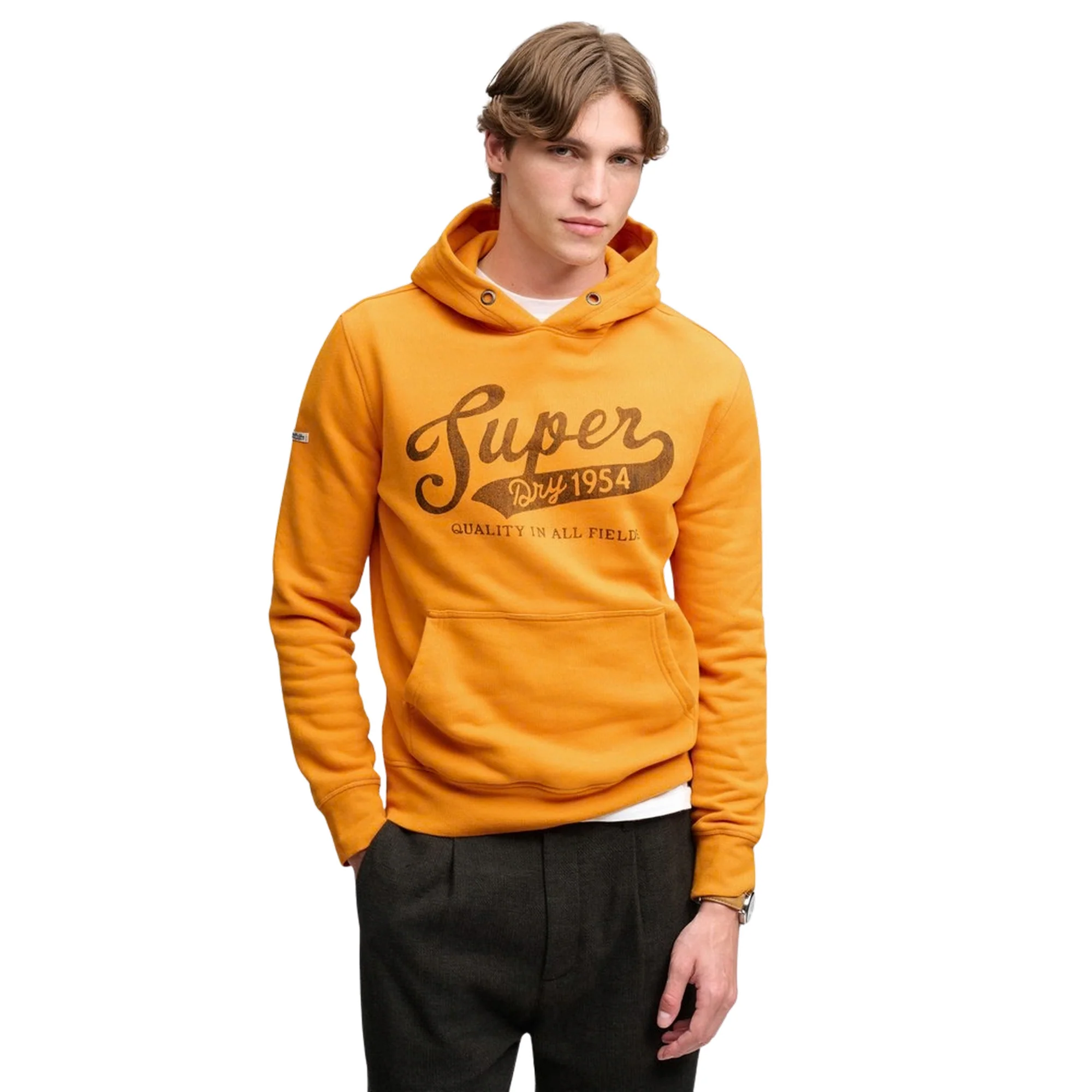 SUPERDRY VINTAGE SCRIPT HOOD — Animasportiva