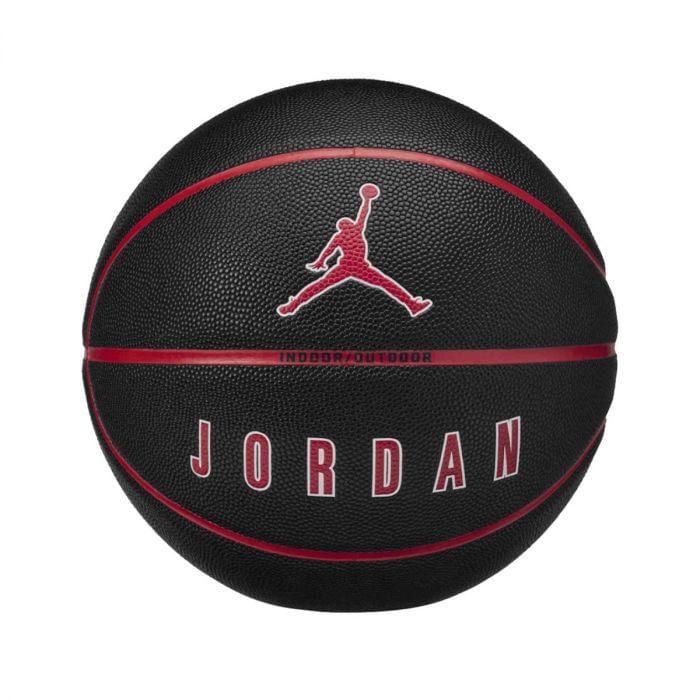 NIKE PALLONE JORDAN ULTIMATE 07 BLACK/FIRE RED