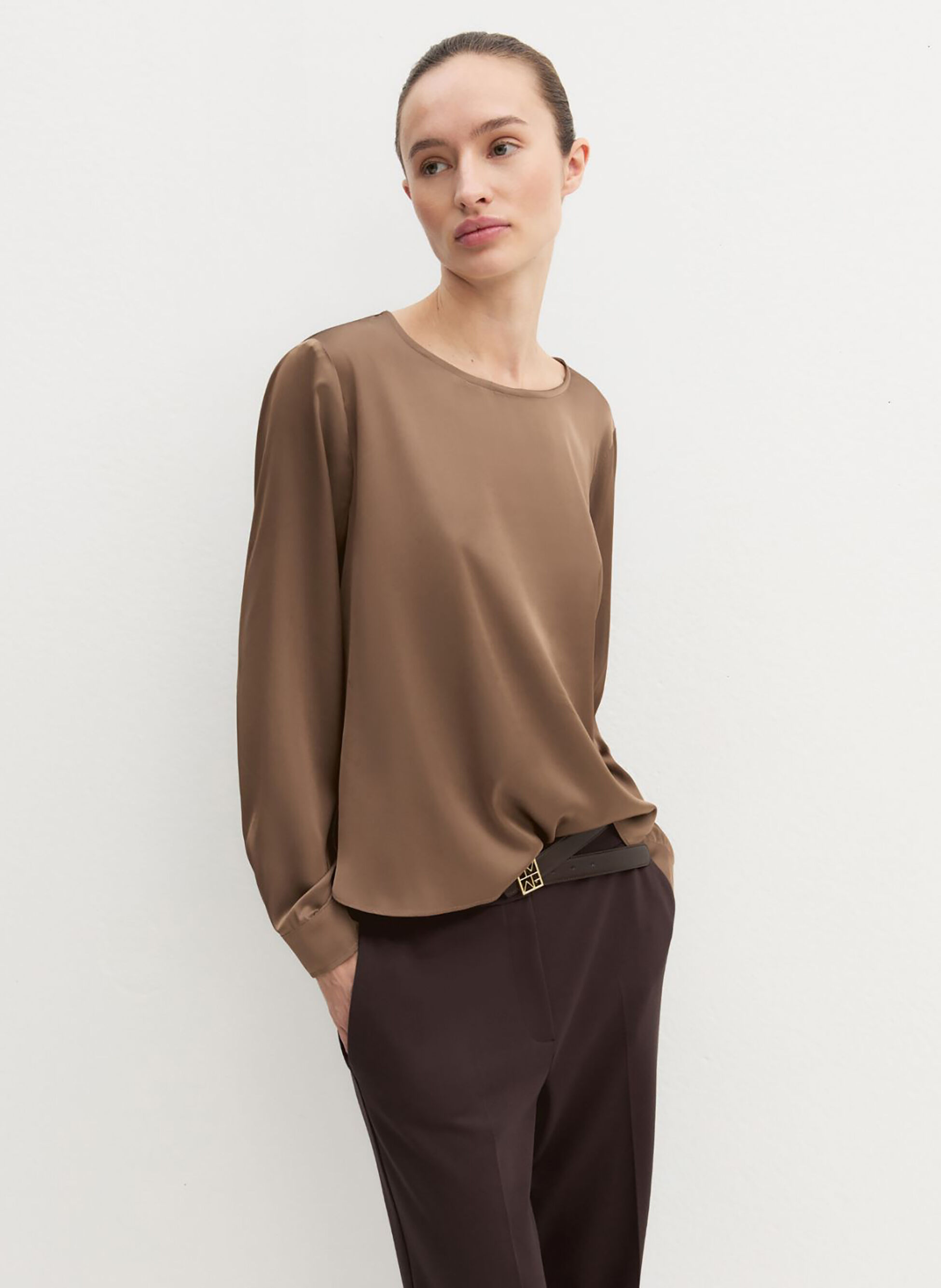 BLUSA CURSORE SATEN