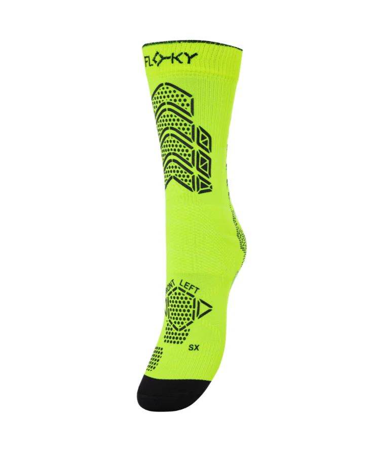 FLOKY CALZA AXSIST 2.0 GIALLO FLUO