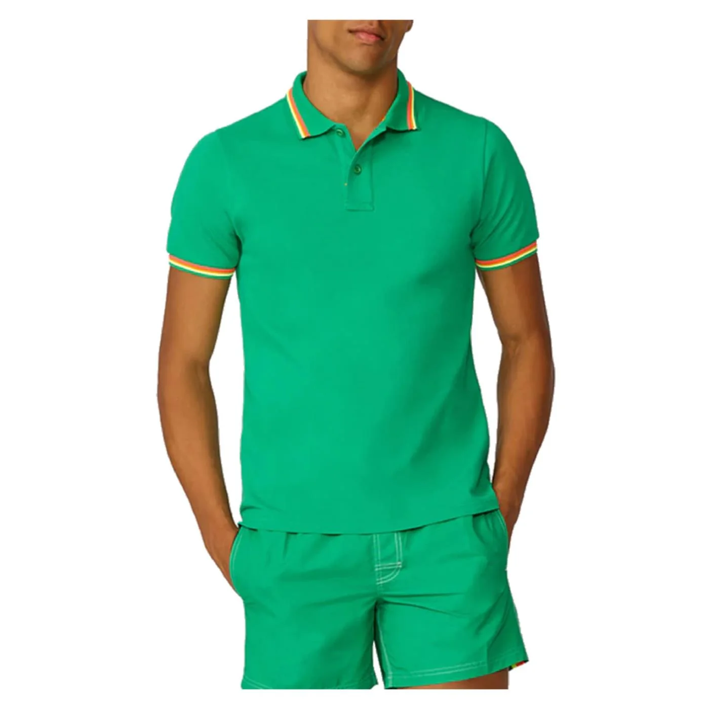 SUNDEK BRICE SHORT SLEEVE POLO — Animasportiva