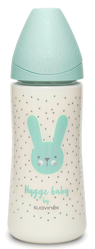 HYGGE BIBERON 360 PAPPA S CONIGLIO POIS VERDE