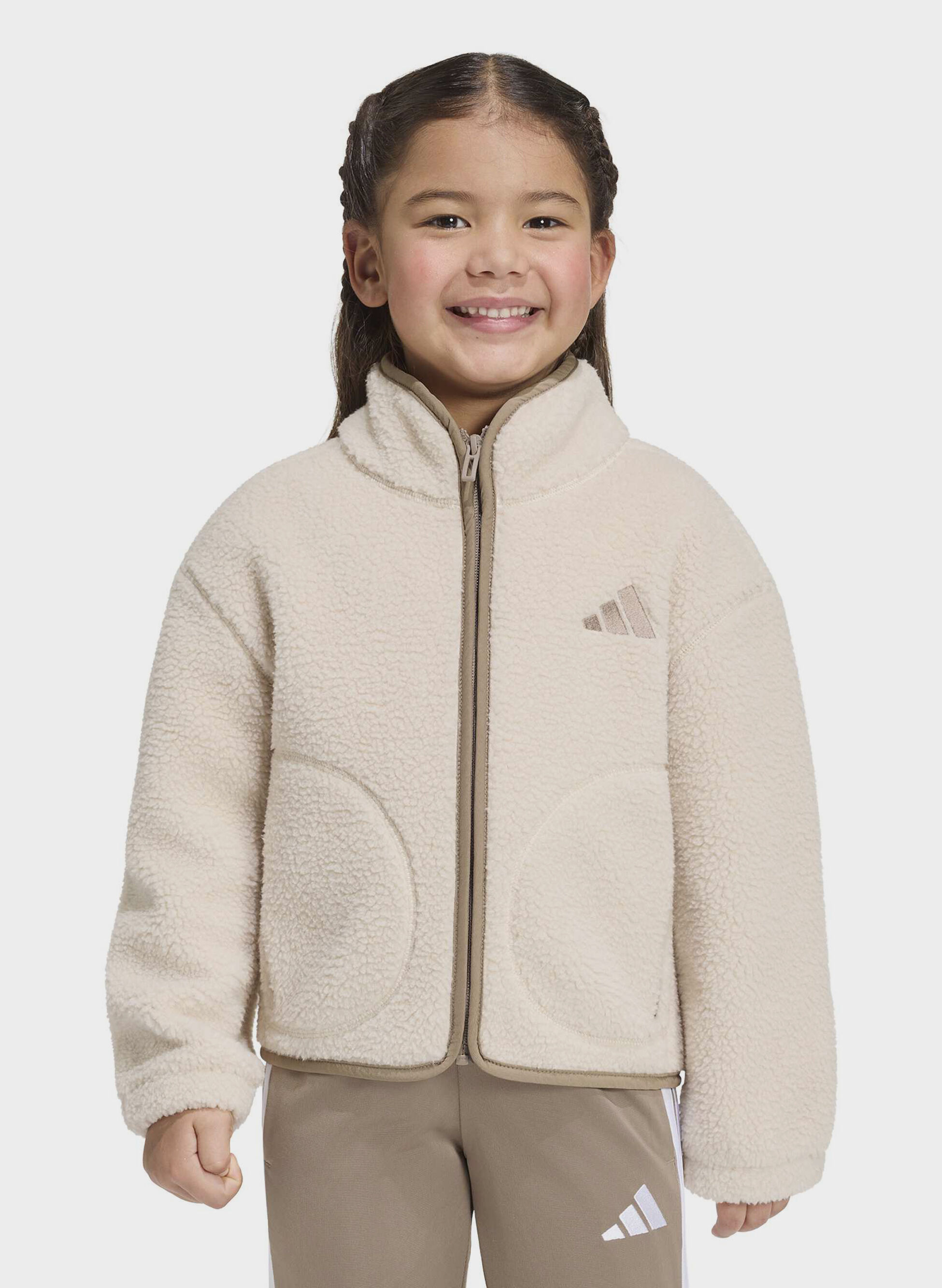 PILE TEDDY FULL ZIP JUNIOR