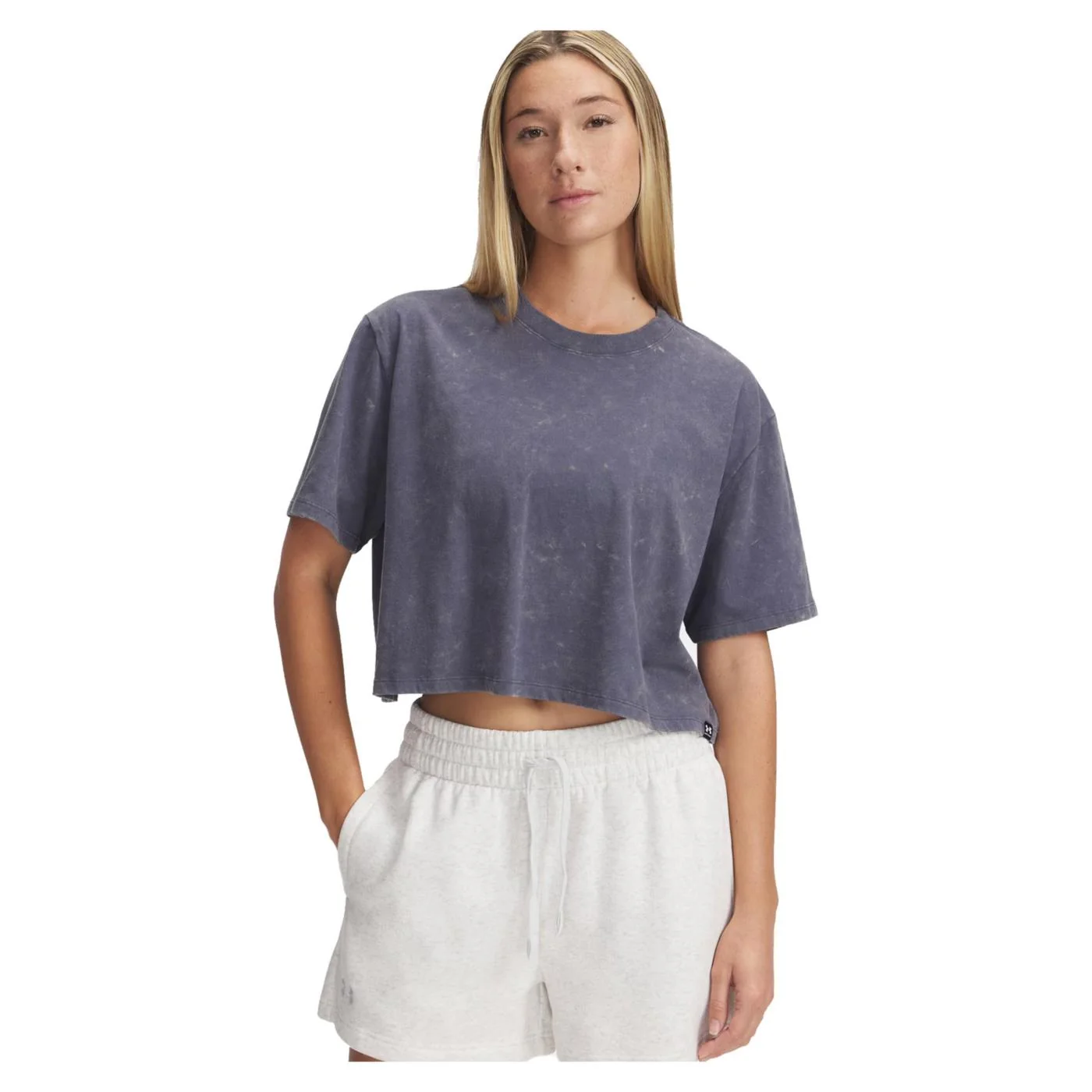 UNDER ARMOUR W RIVAL WASH SS TEE