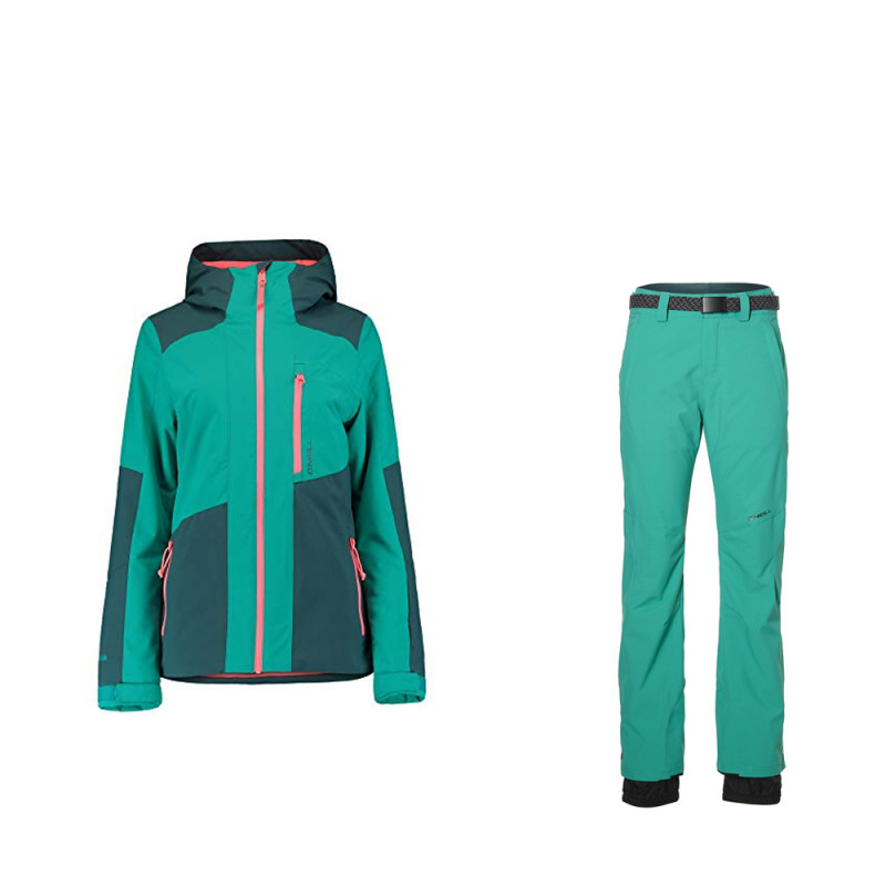 O'NEILL - COMPLETO SCI DONNA - GIACCA CASCADE + PANTALONI PW STAR PANTS SLIM