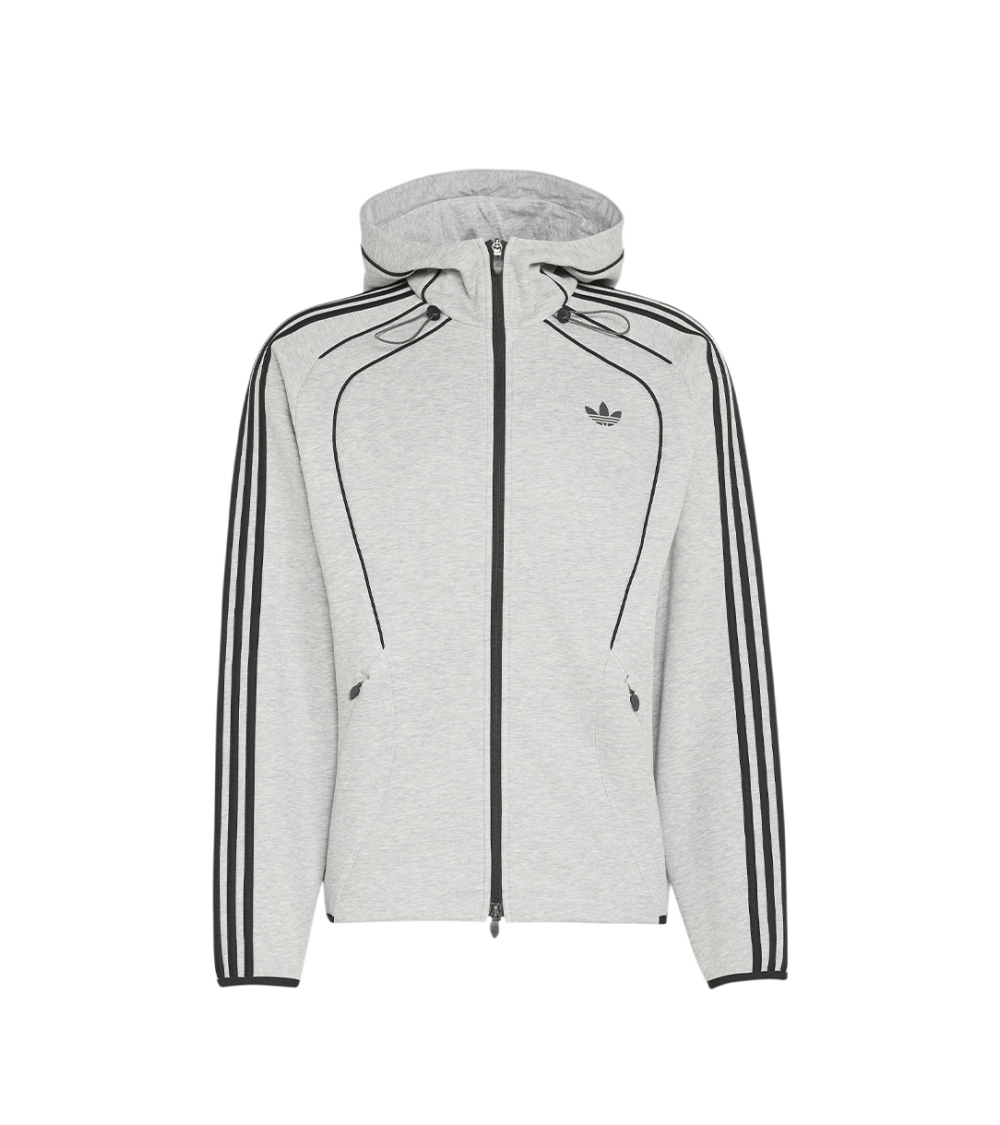 ZIPPED HOODIE ADIDAS SPACER GREY MEN