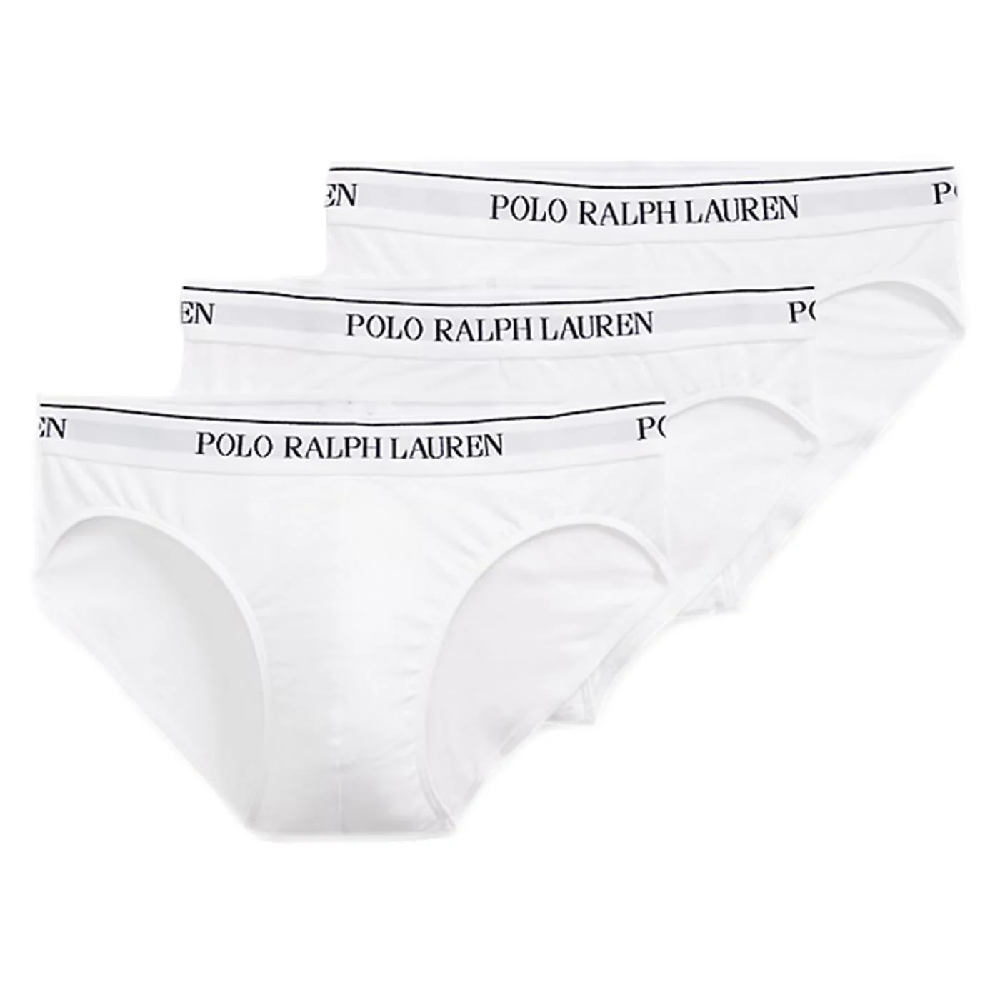 RALPH LAUREN LOW RISE 3PK BRIEF WHITE — Animasportiva