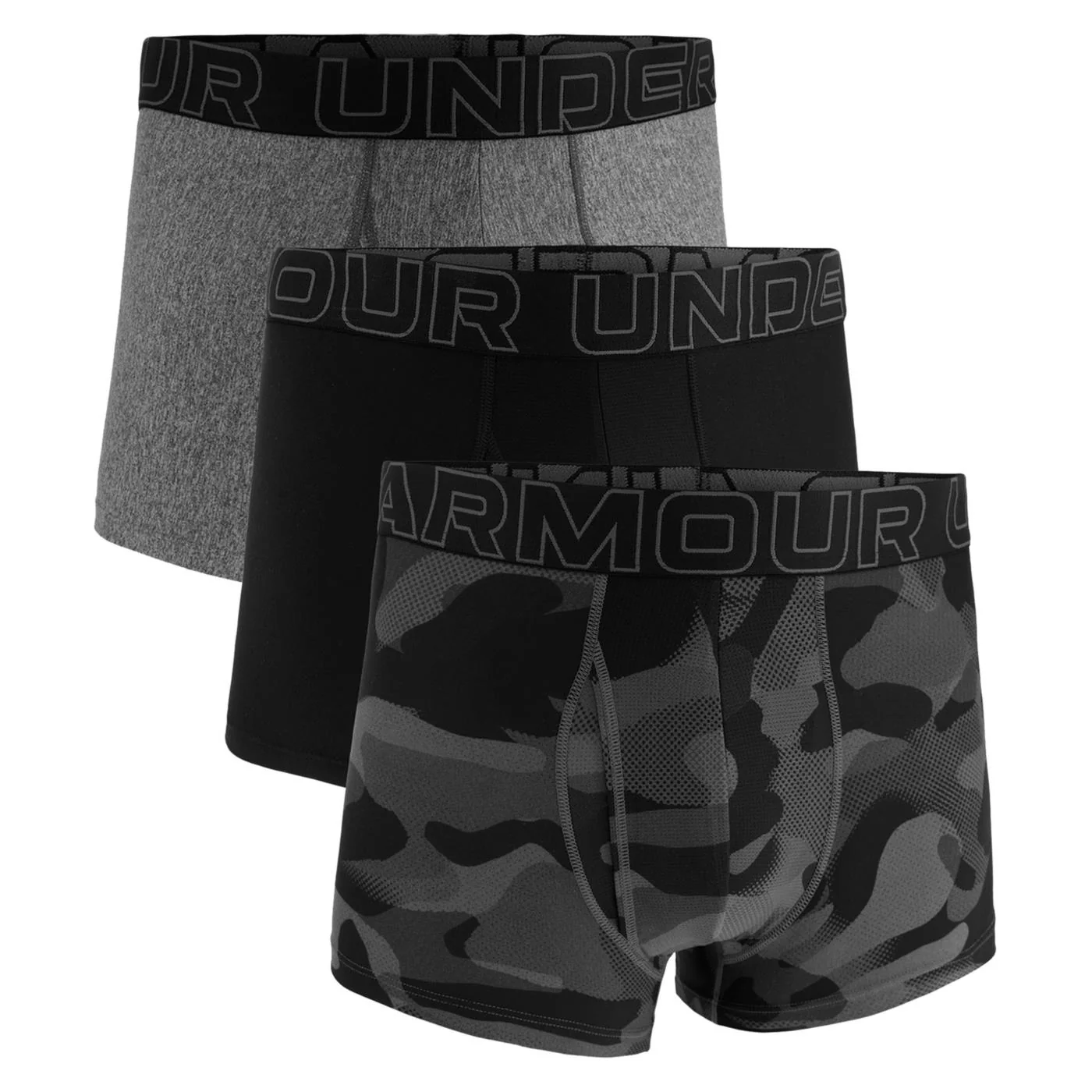 UNDER ARMOUR PERFORM TECH 3PK SHORTS — Animasportiva