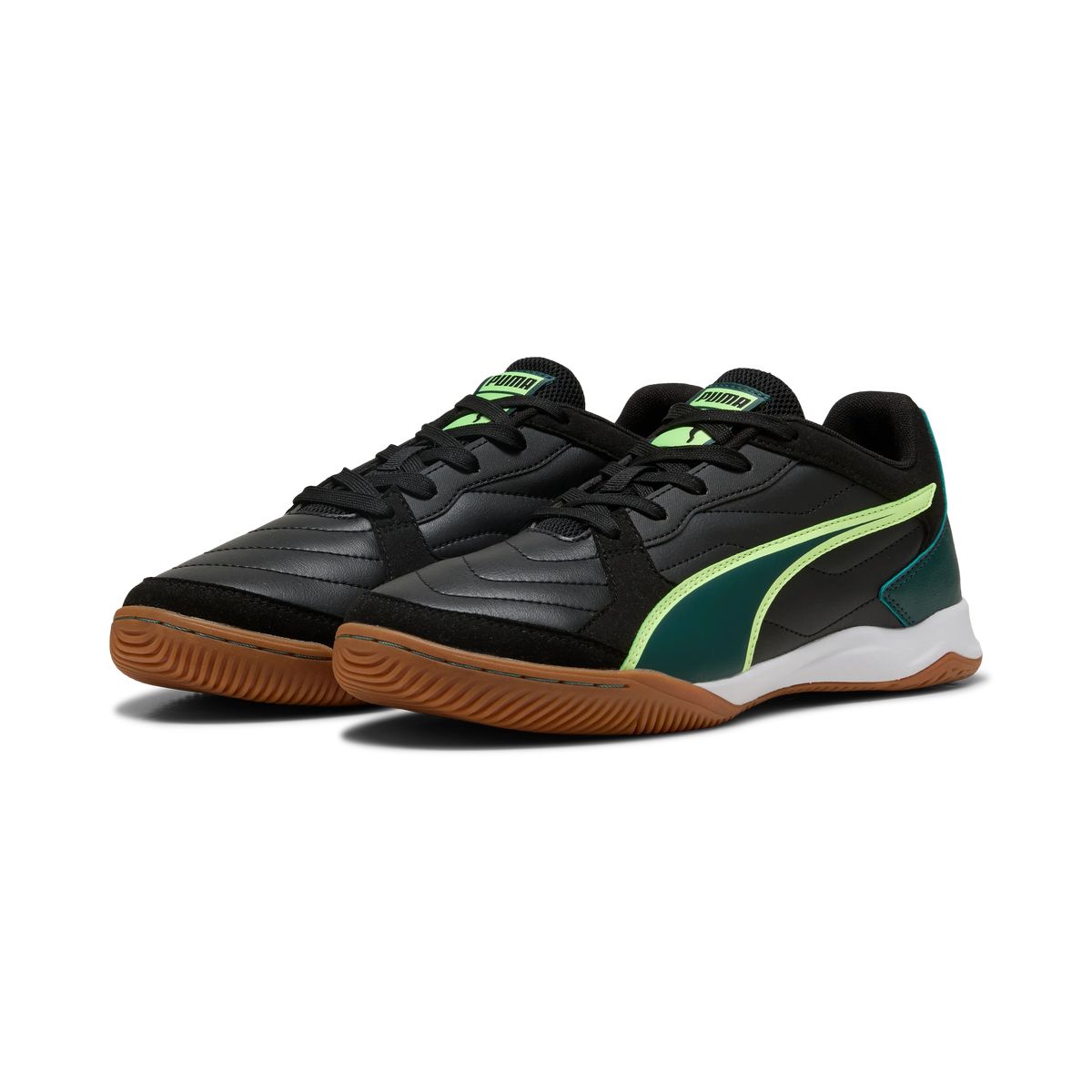 PUMA PRESSING IV BLACK/FIZZY LIGHT/WHITE