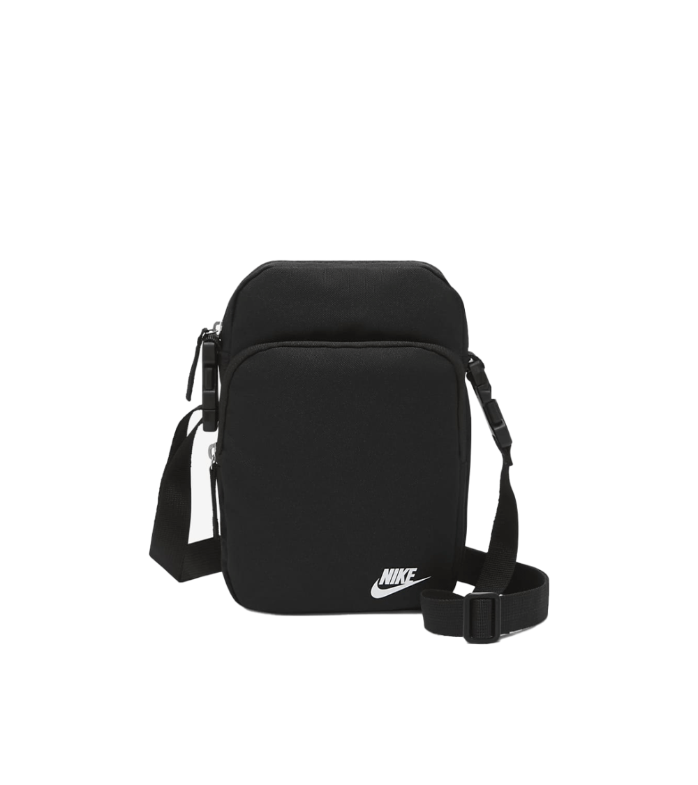 BORSA A TRACOLLA NIKE SPORTSWEAR HERITAGE NERO UNISEX