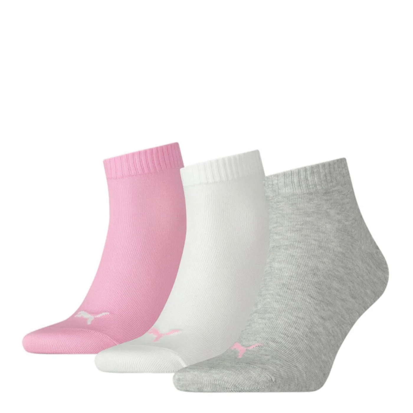 PUMA QUARTER PLAIN 3PK SOCKS — Animasportiva