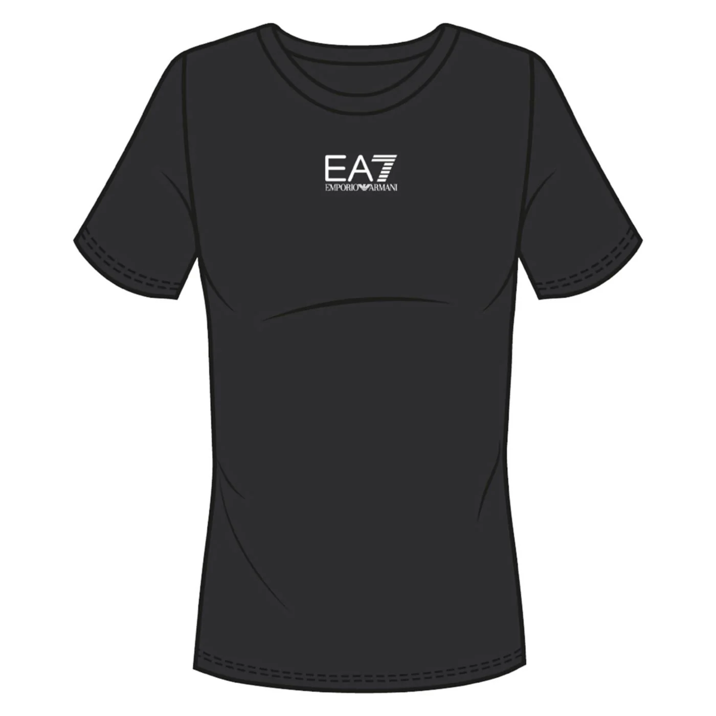 EMPORIO ARMANI 7 EA7 TRAIN LOGO SERIES W TEE — Animasportiva