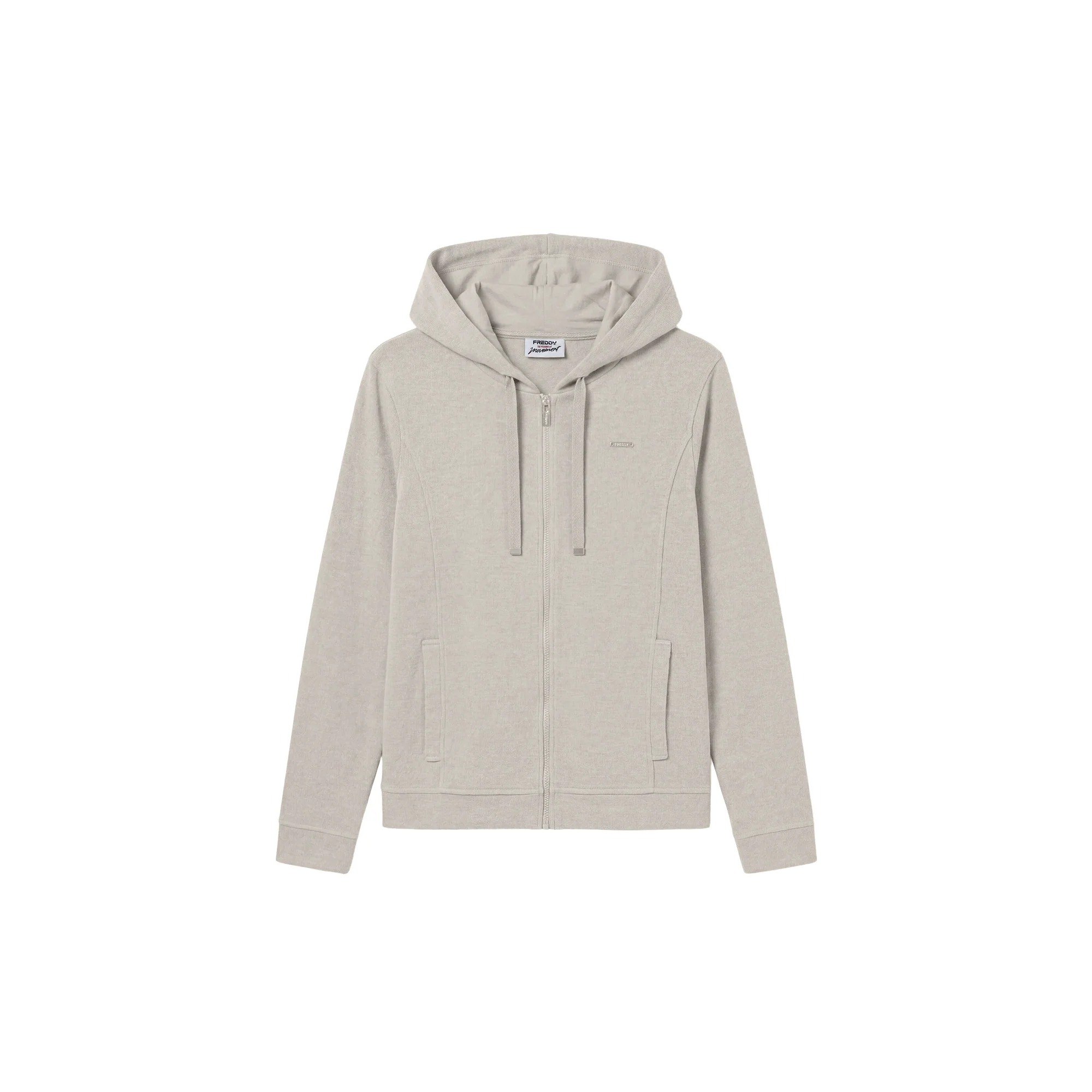 FREDDY SLOUNGE W FZ HOODY FLEECE — Animasportiva