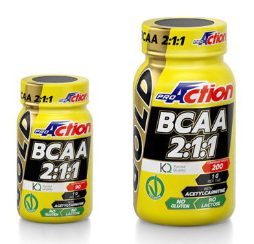 PROACTION BCAA GOLD 200CPR 411