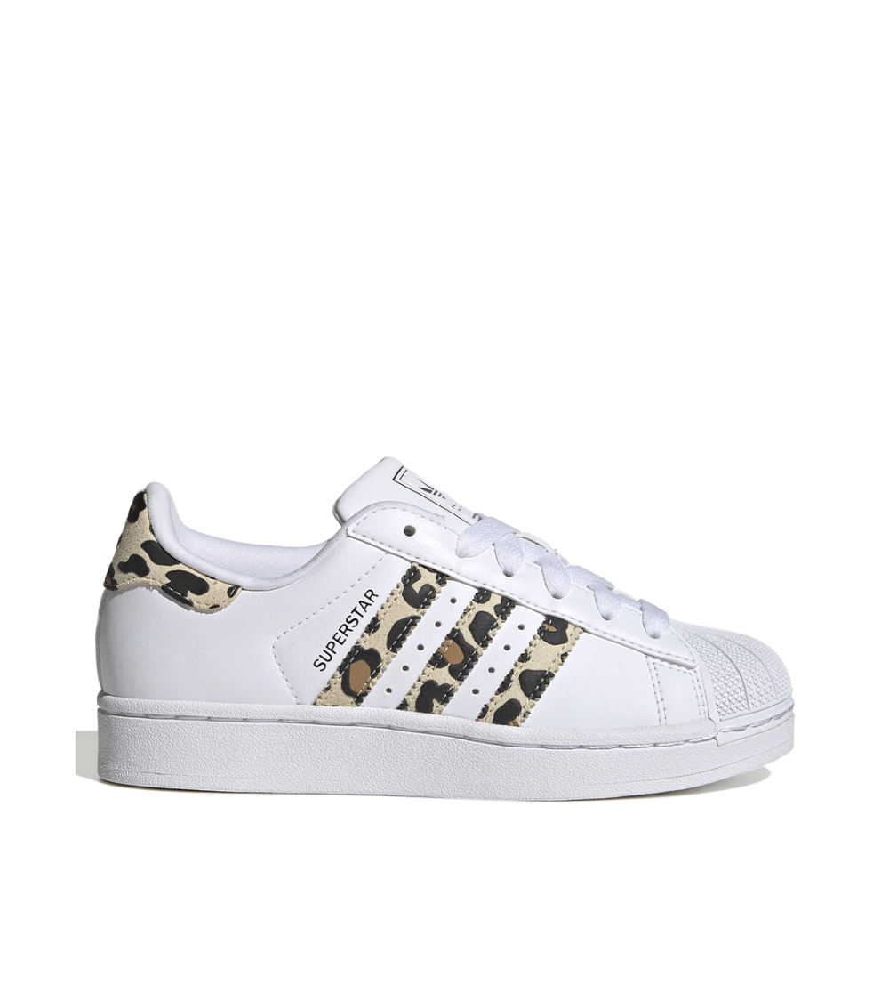 SHOES ADIDAS SUPERSTAR II WHITE LEOPARD BOY/GIRL