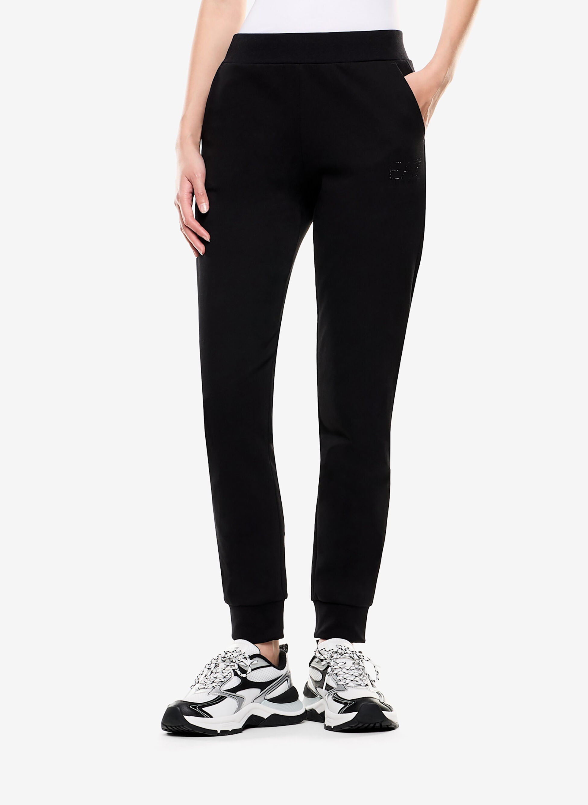PANTALONE LOGO STRASS — Sport85