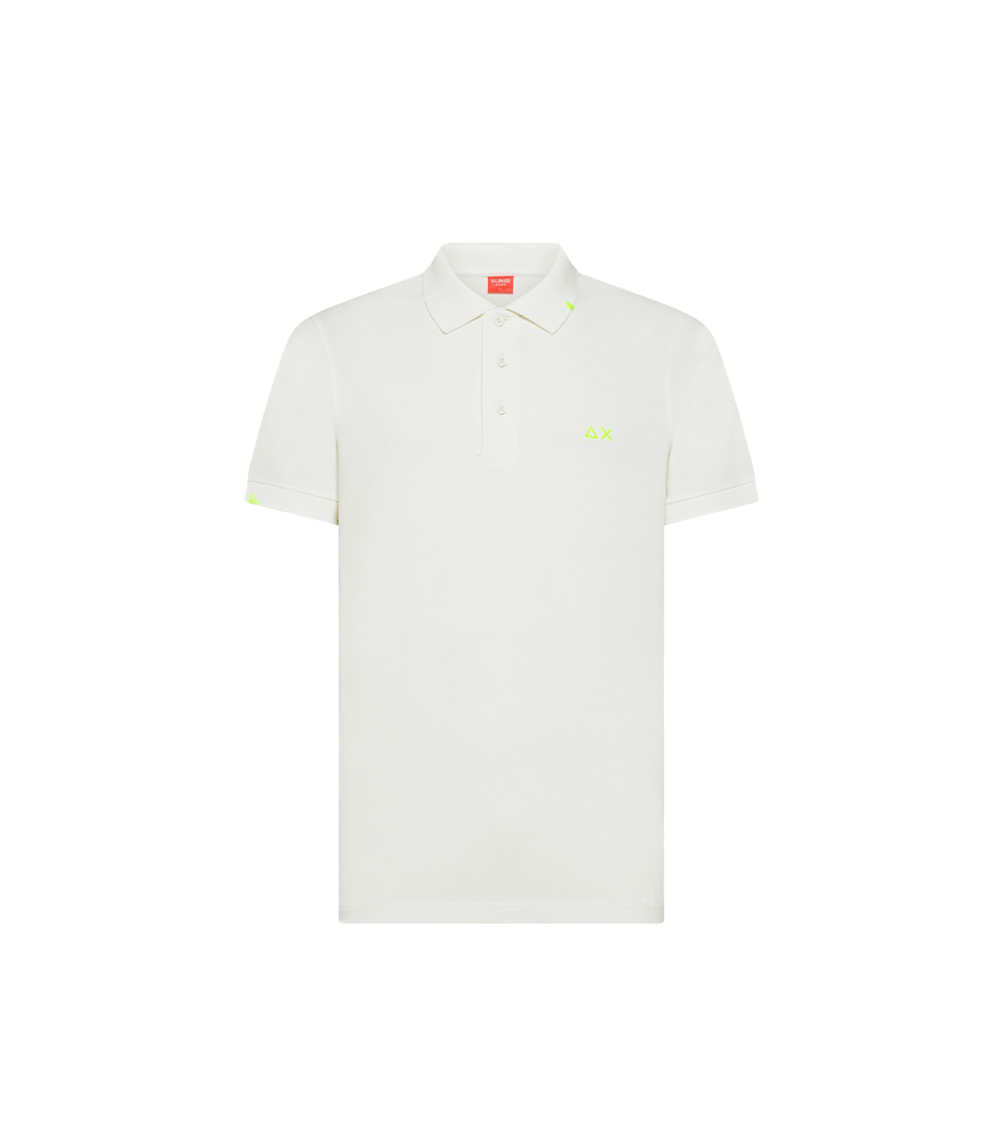 POLO SUN68 SPECIAL DYED BEACH WHITE MEN