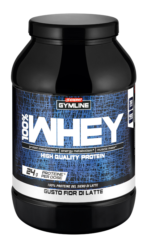 GYMLINE 100%WHEY CONC.LAT.900G