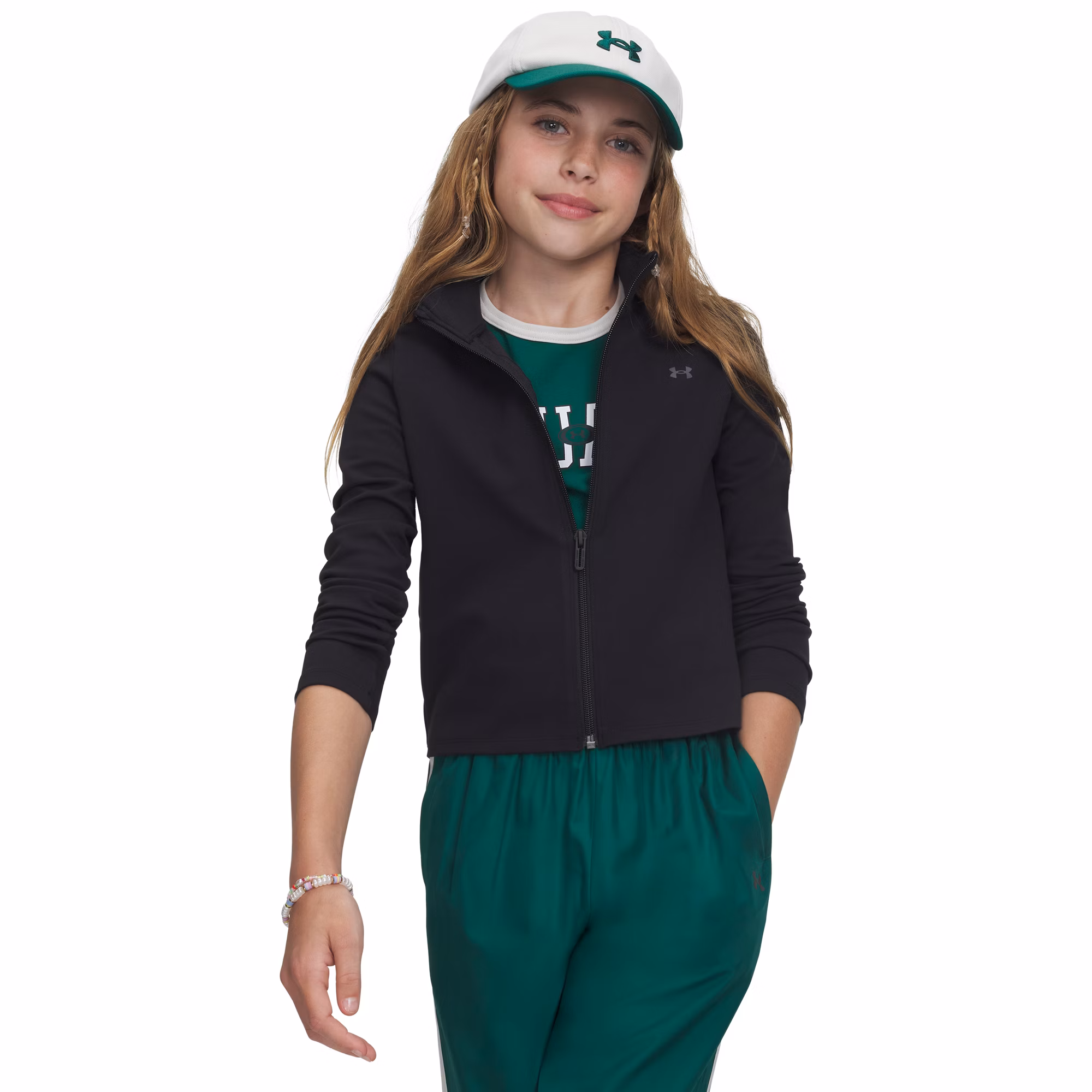 UNDER ARMOUR GIRL MOTION FULL ZIP JR