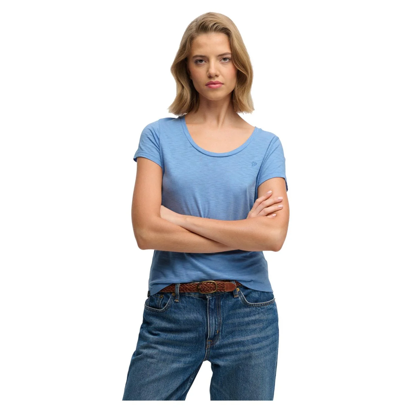 SUPERDRY STUDIOS SCOOP NECK TEE — Animasportiva