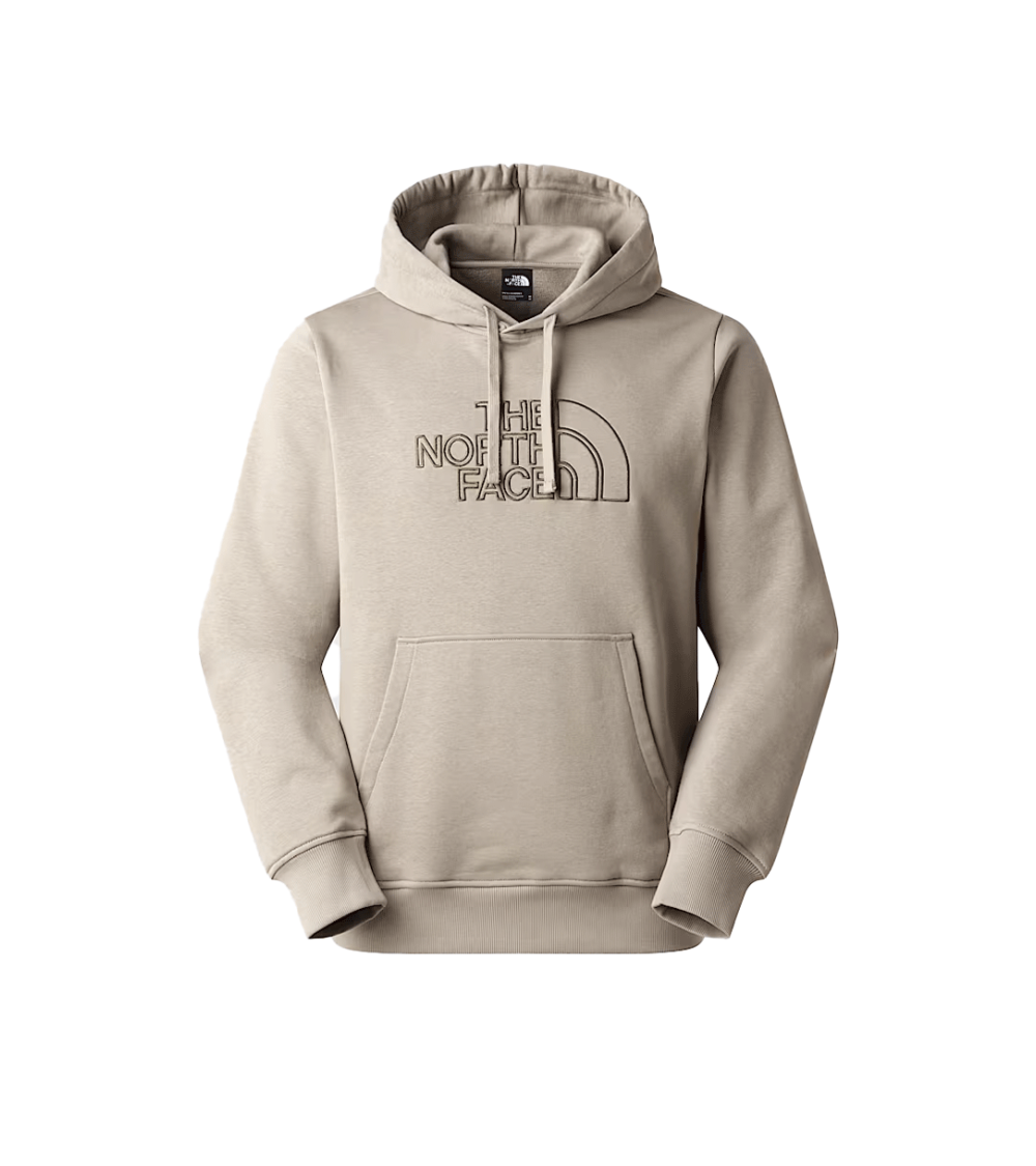 FELPA CON CAPPUCCIO THE NORTH FACE DREW PEAK LIGHT REGULAR BEIGE UOMO