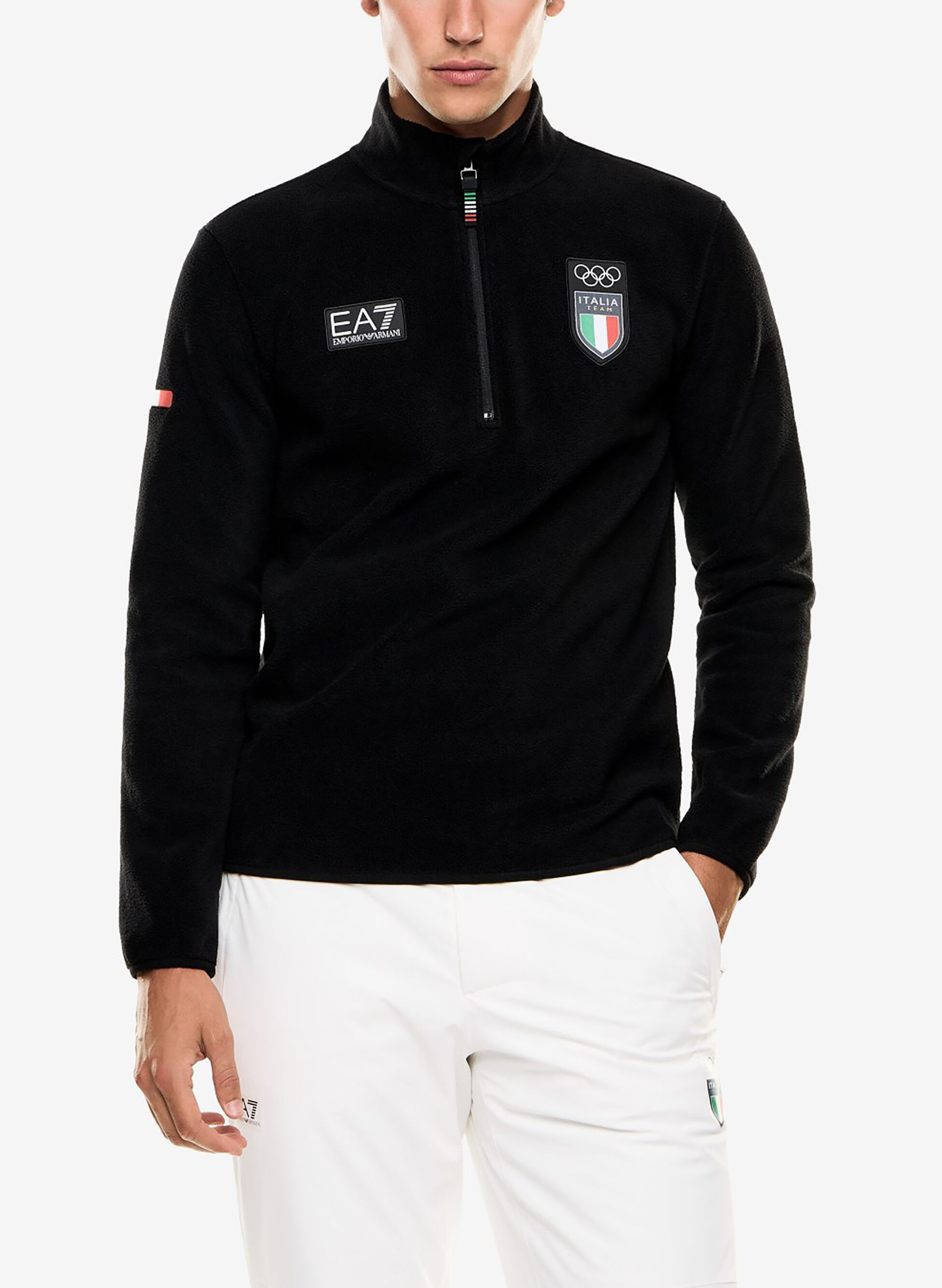 FELPA ITALIA TEAM IN PILE TECNICO POLAR FLEECE
