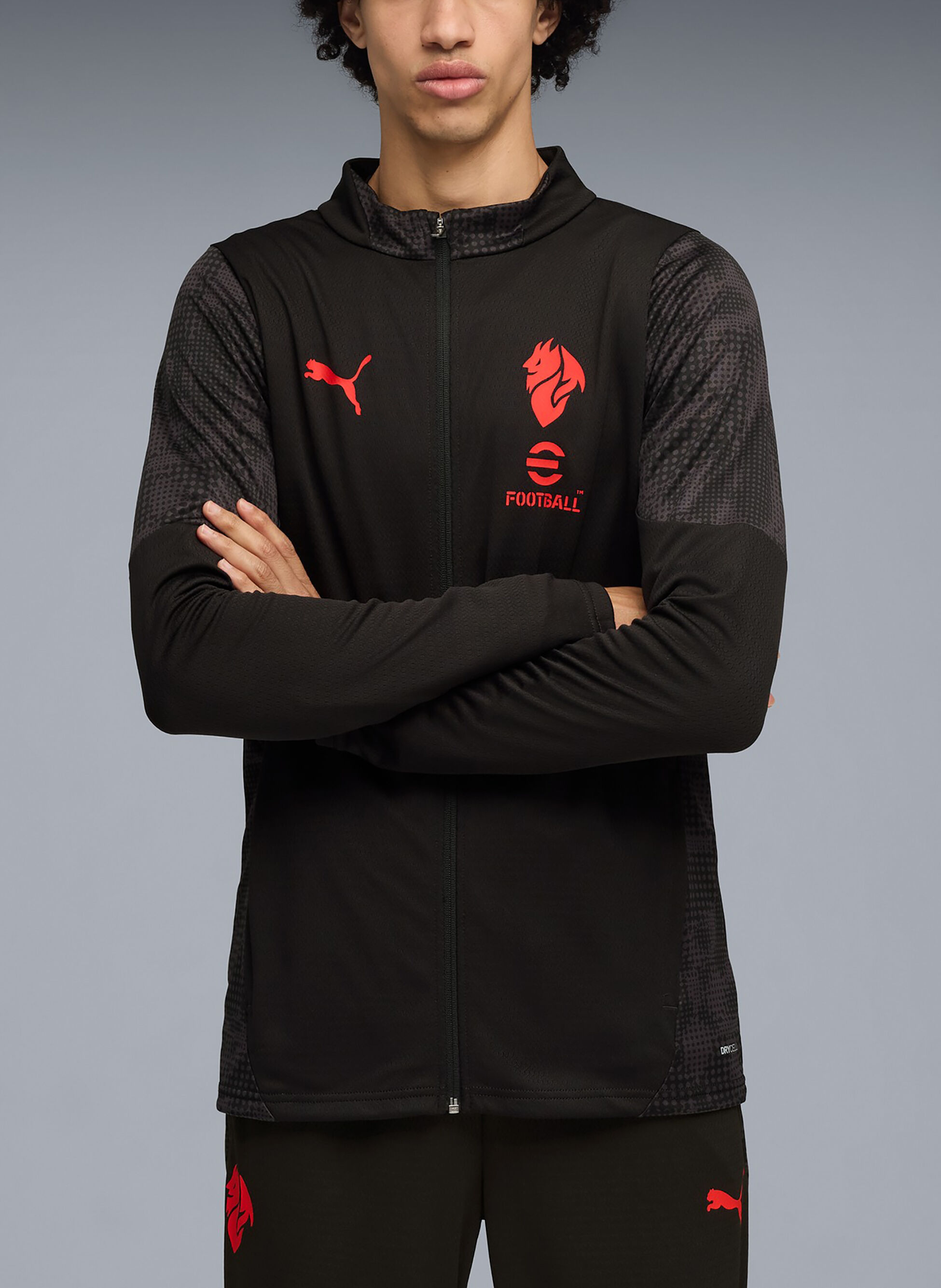 FELPA FULL ZIP AC MILAN 2025/26