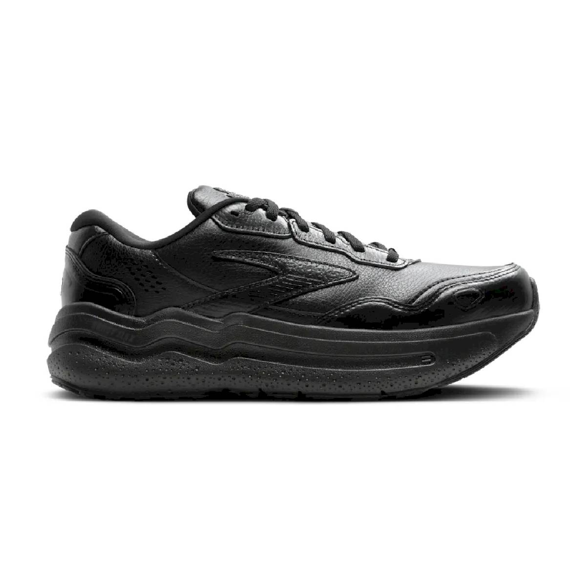BROOKS GHOST MAX L BLACK/BLACK IN PELLE DA DONNA