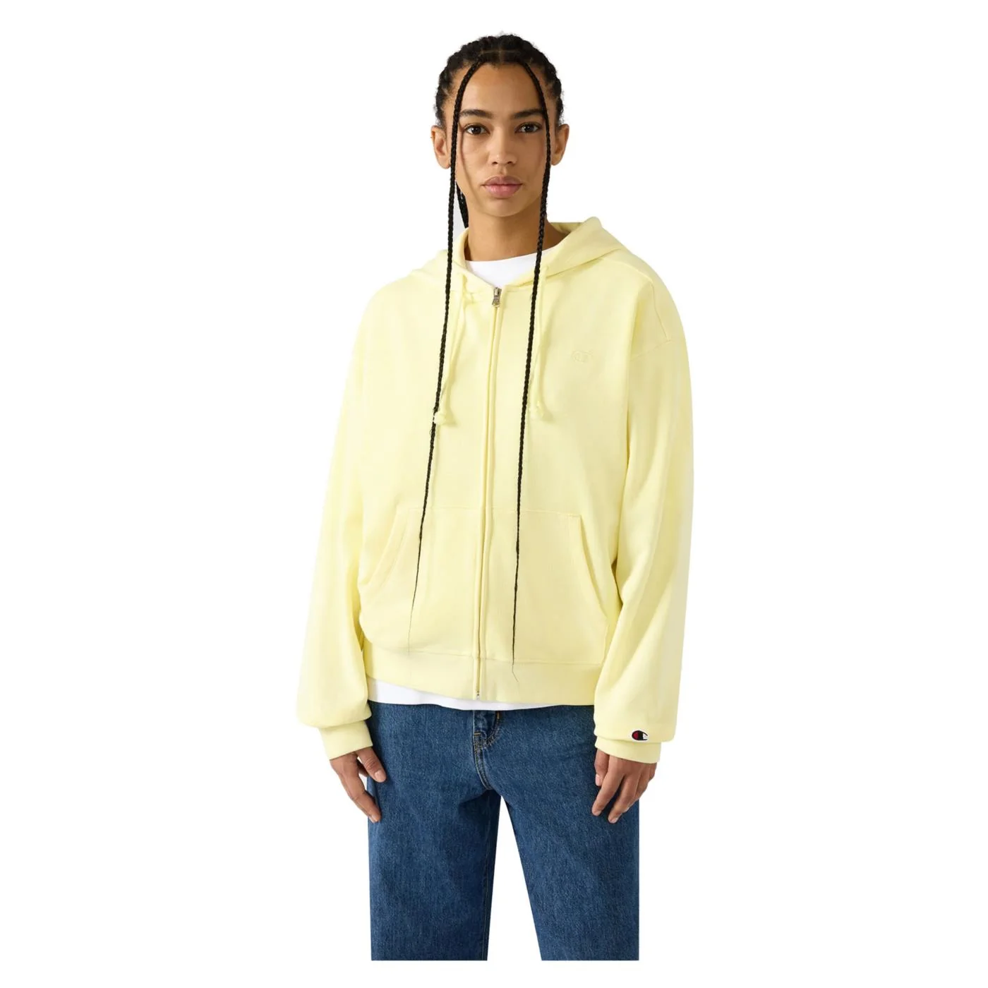CHAMPION W FZ HOODIE SWEATSHIRT — Animasportiva