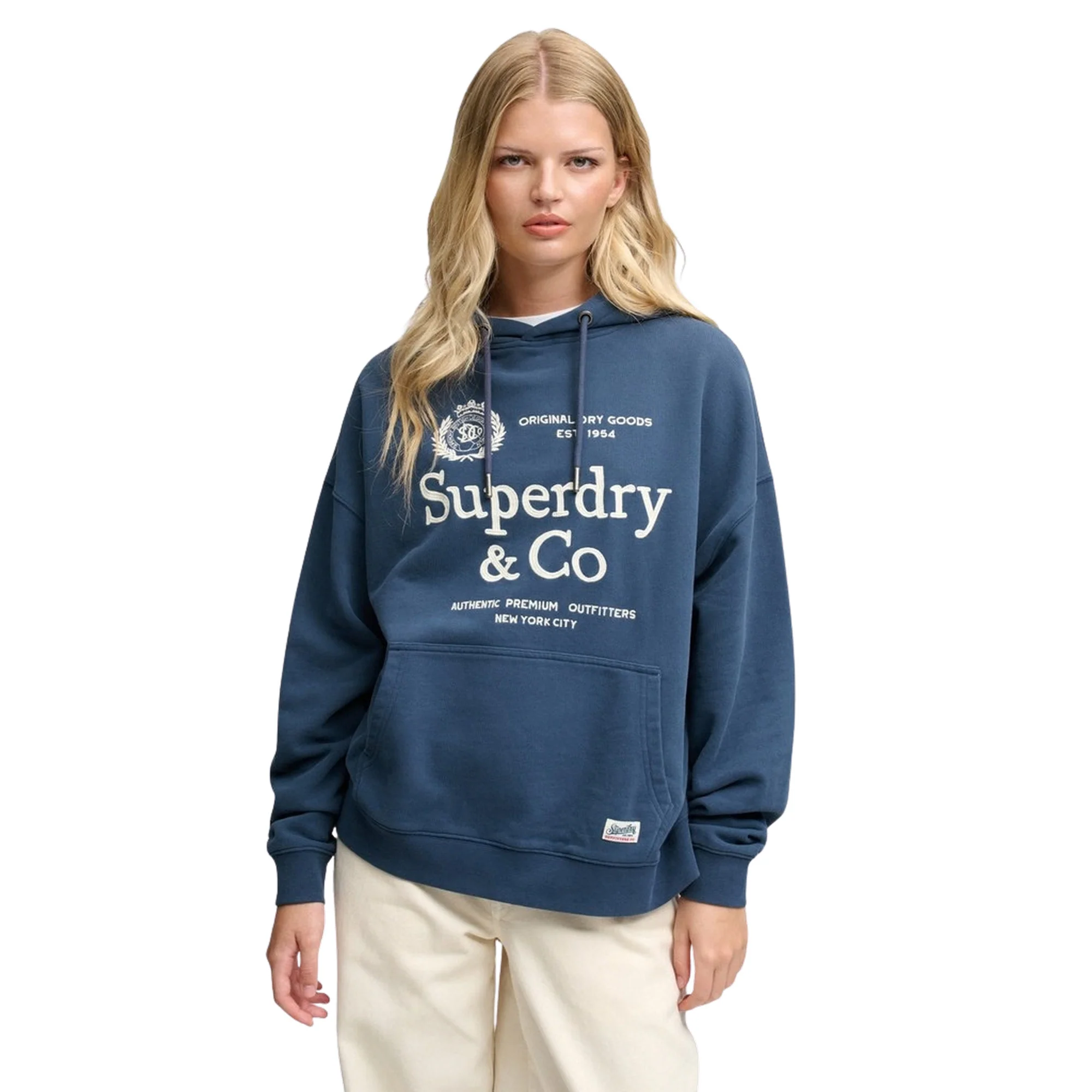 SUPERDRY LUXE CASUAL RELAXED HOODY — Animasportiva