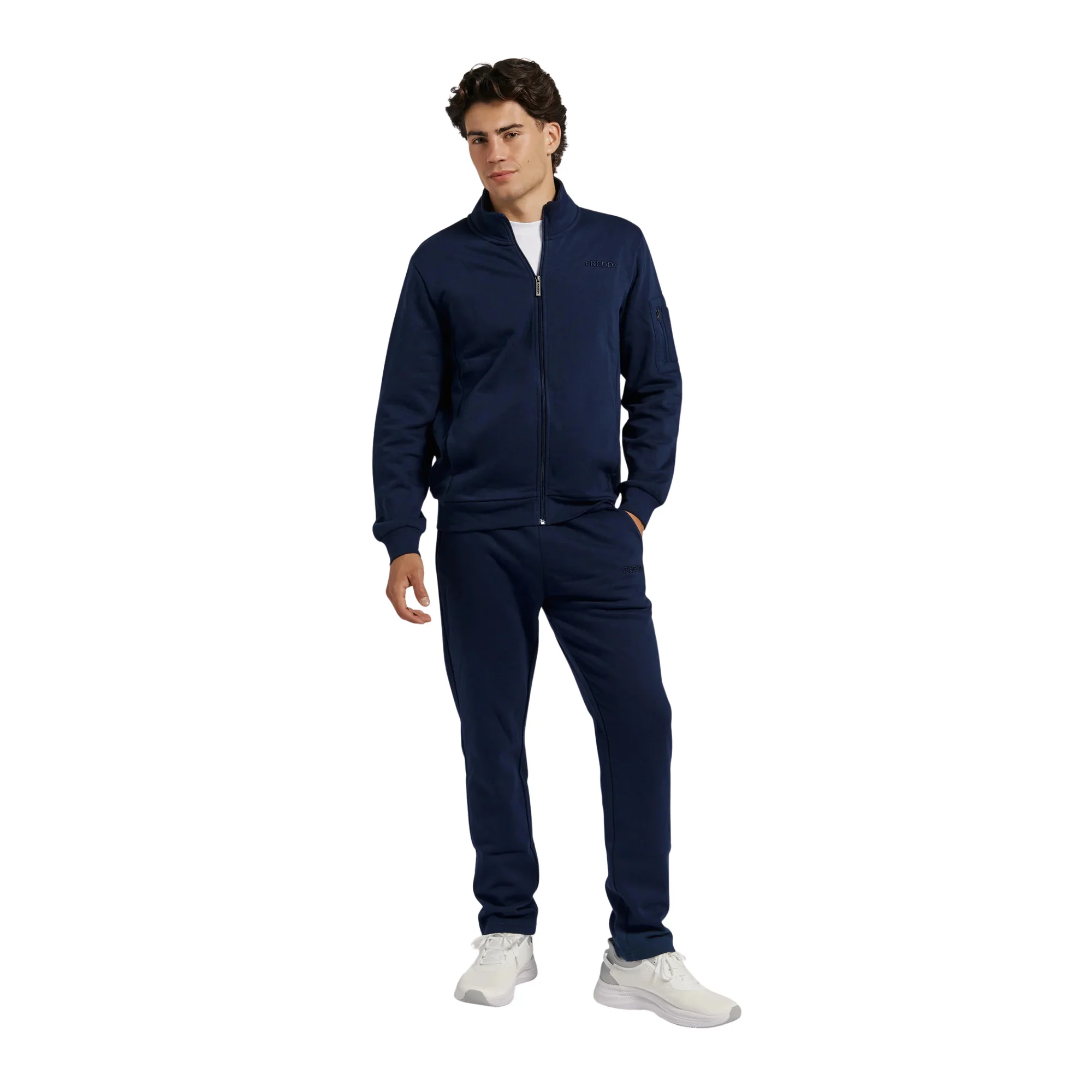 FREDDY TUTA FULL ZIP FELPATA — Animasportiva
