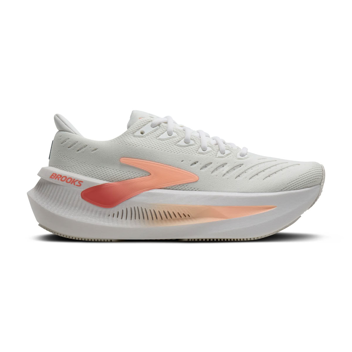 BROOKS GLYCERIN MAX 2 WHITE/CORAL/PEACH DA DONNA
