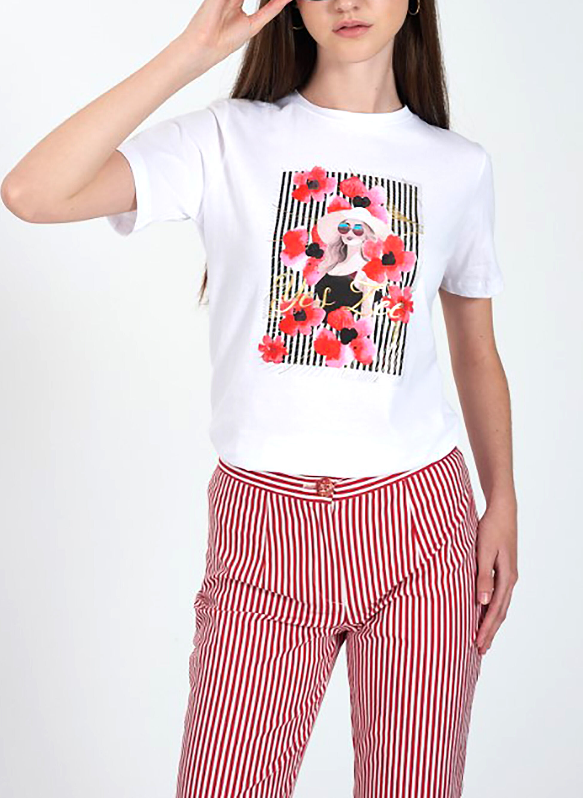 T-SHIRT GRAPHIC PAPAVERO
