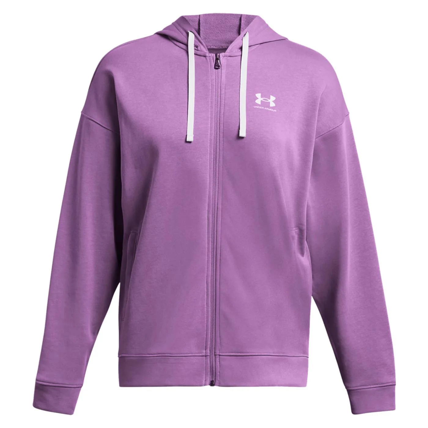 UNDER ARMOUR RIVAL TERRY FZ HOODED W