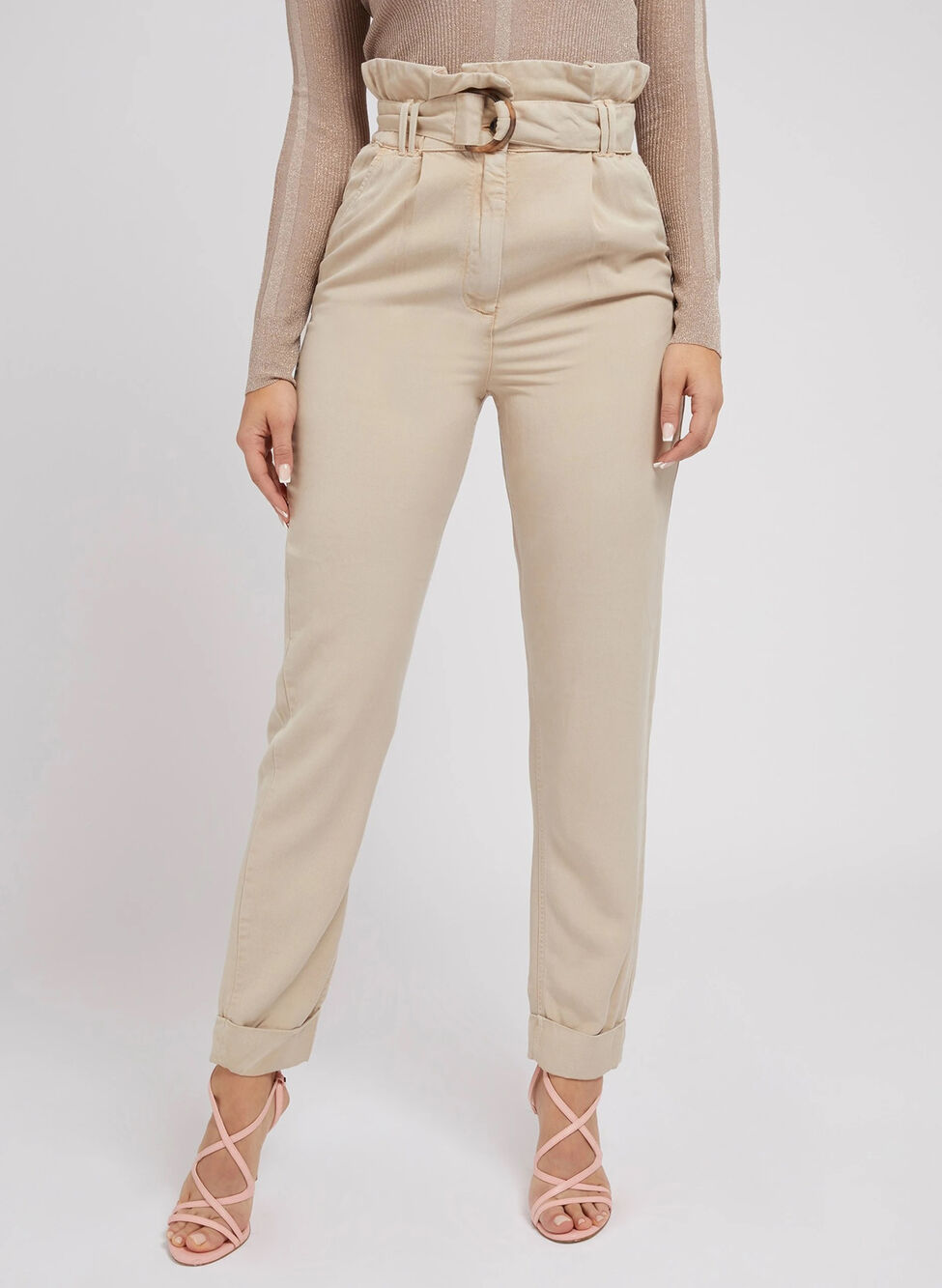 PANTALONE CARAMELLA CINTINA
