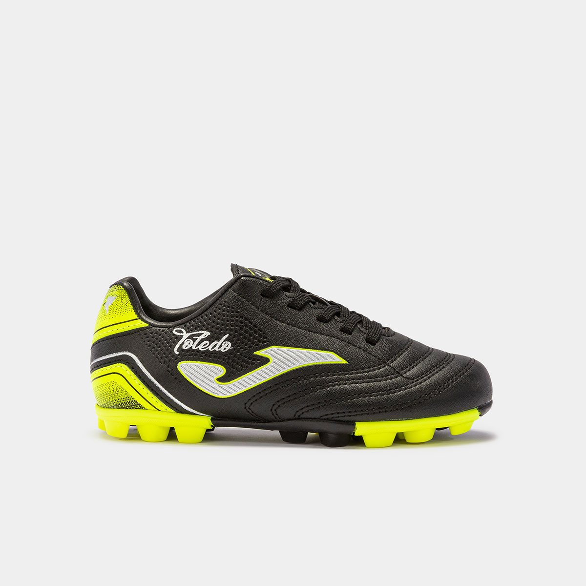 JOMA TOLEDO JR SCARPA CALCIO HARD GROUND NERO/GIALLA