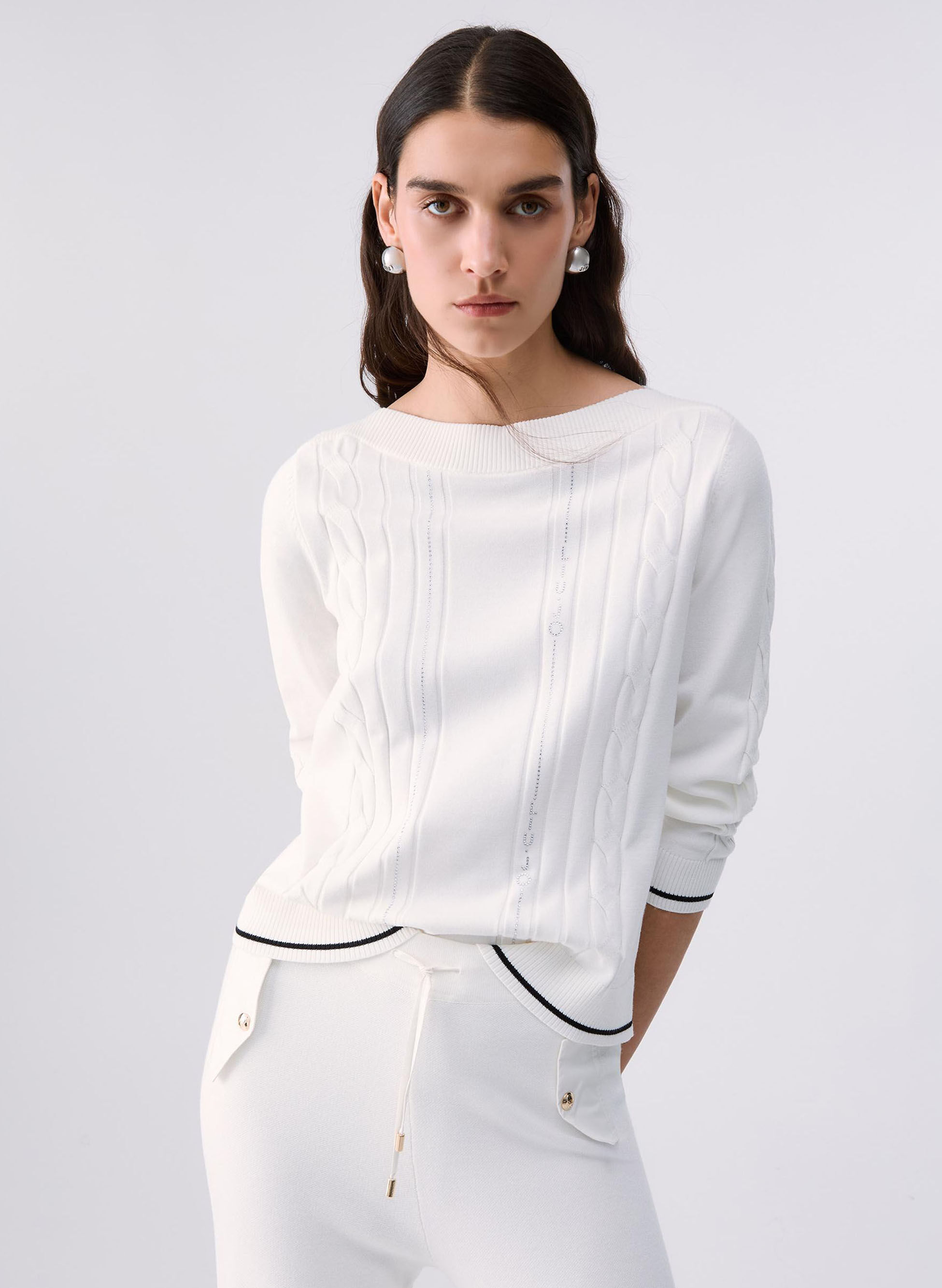 MAGLIONE SCOLLO BARCA