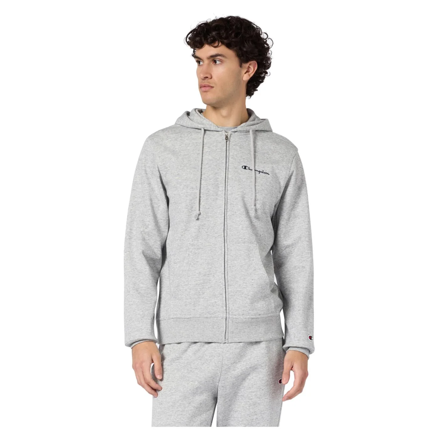CHAMPION M HOODED FZ SWEATSHIRT — Animasportiva
