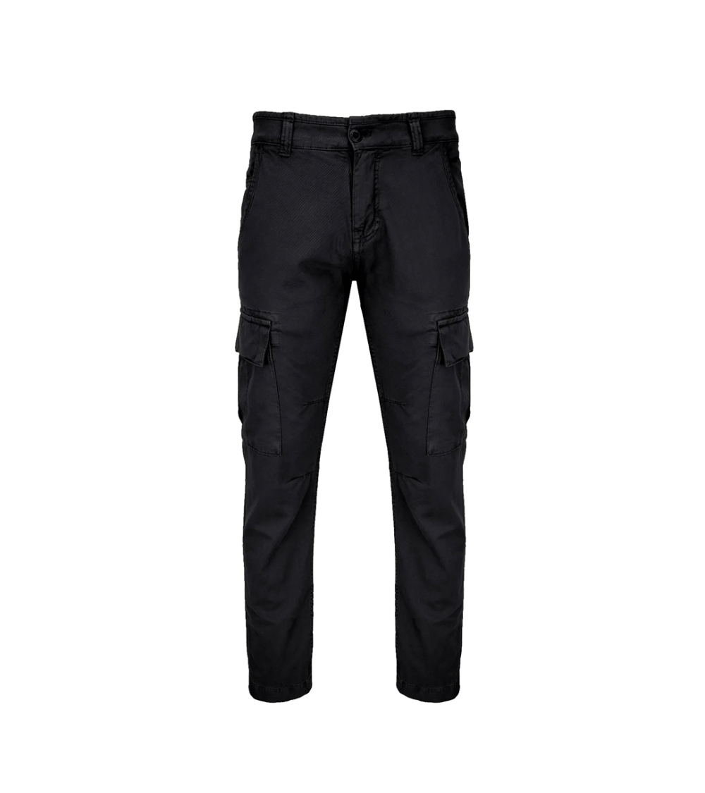 PANTALONI ALPHA INDUSTRIES AGENT NERO UOMO
