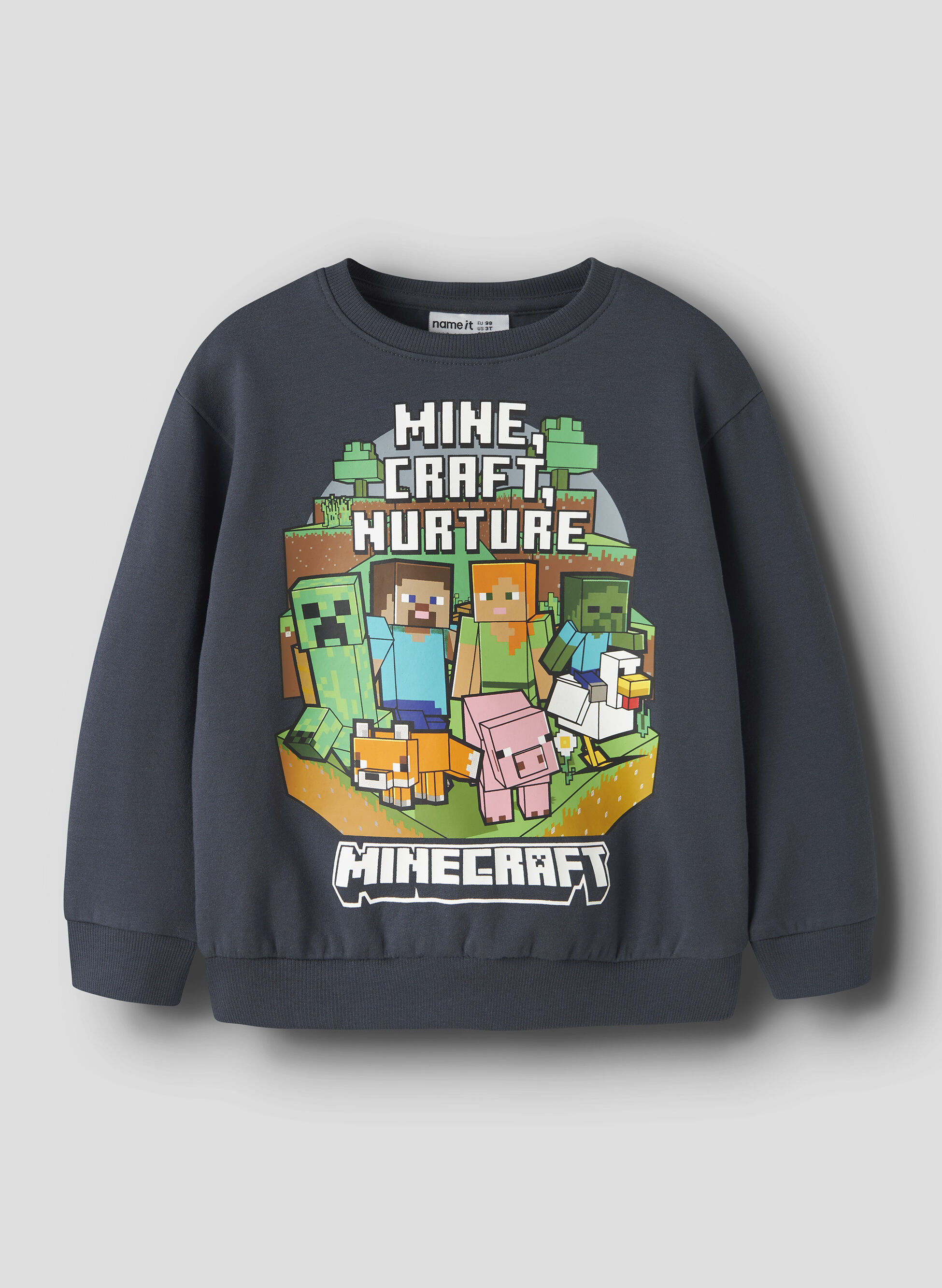 FELPA SOREN STAMPA MINECRAFT BAMBINO