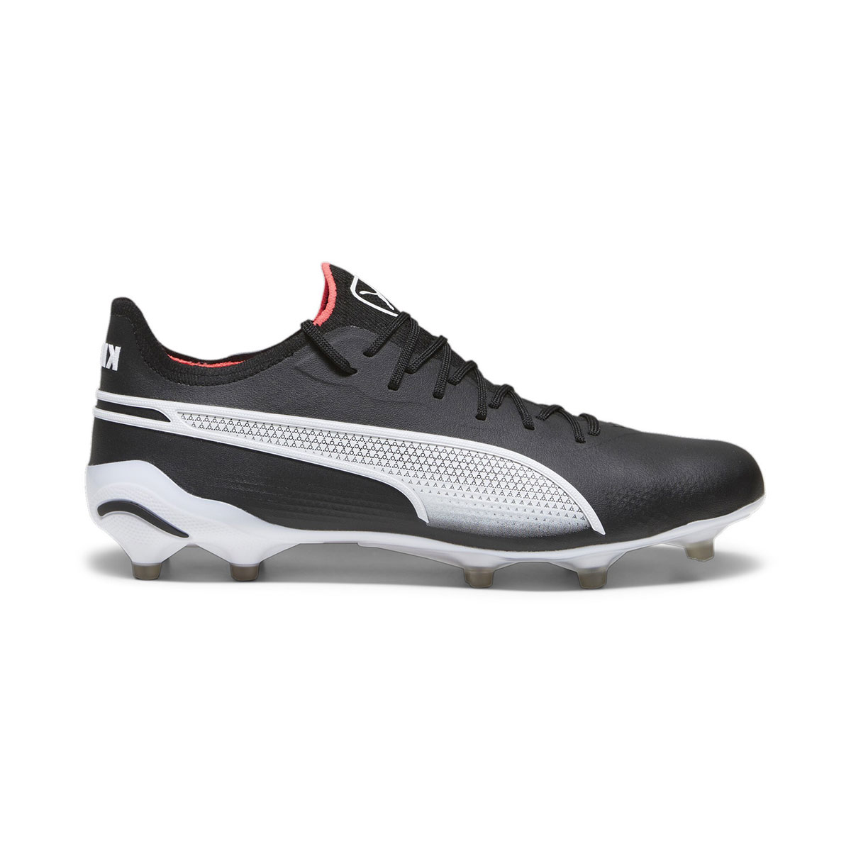 PUMA KING ULTIMATE FG/AG BLACK/WHITE/FIRE ORCHID DA UOMO