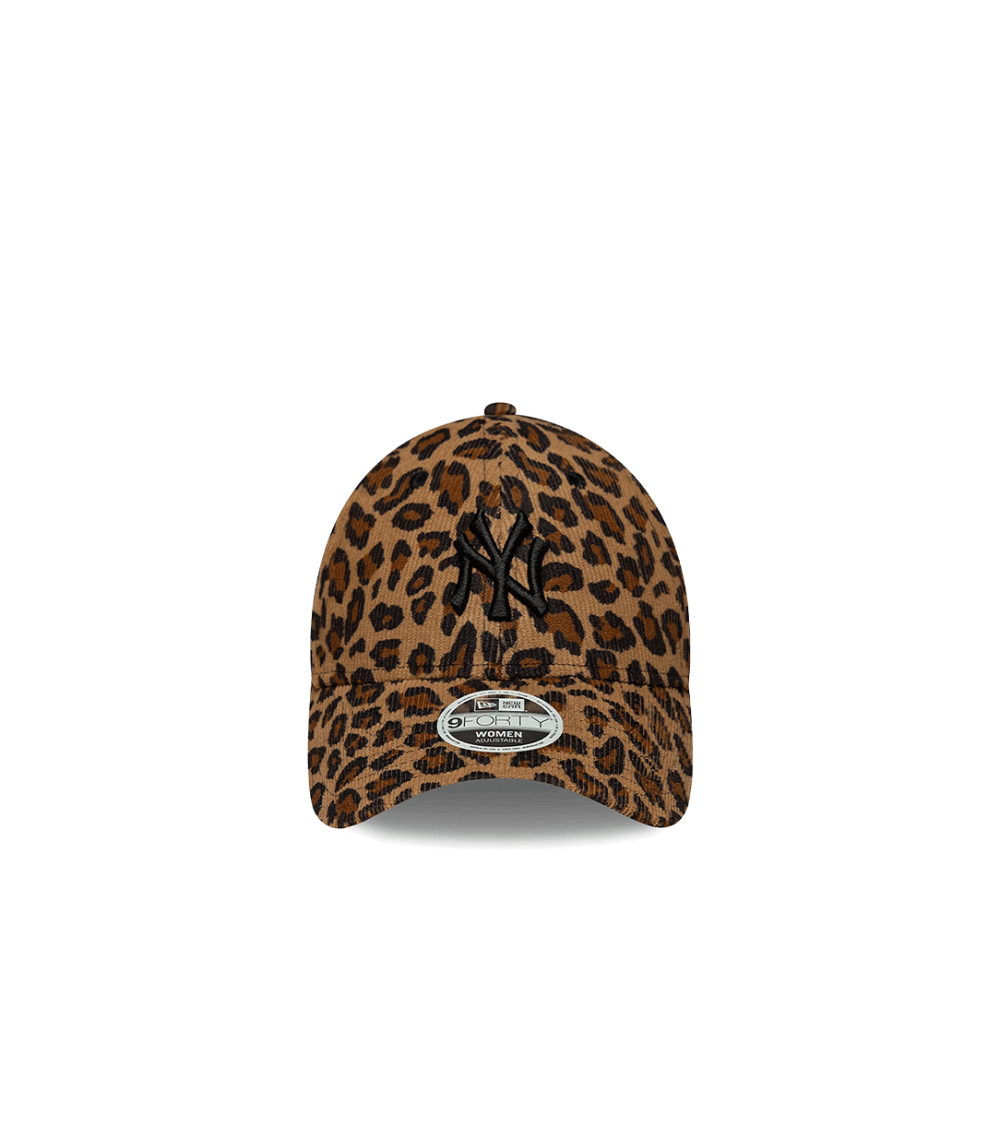 CAPPELLO NEW ERA NY YANKEES 9 FORTY LEOPARDATO MARRONE DONNA