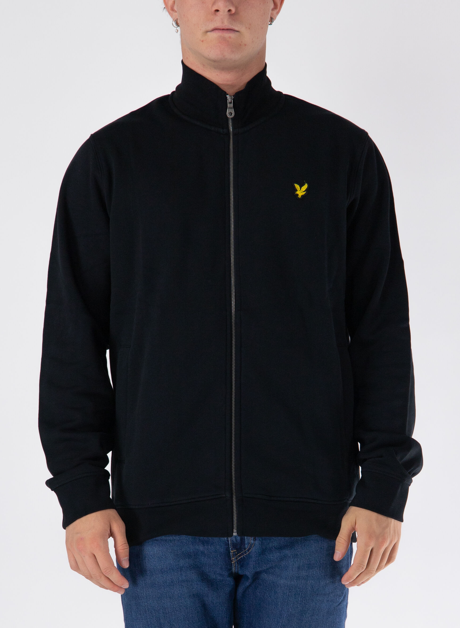 FELPA FULL ZIP PINTUCK INTERLOCK