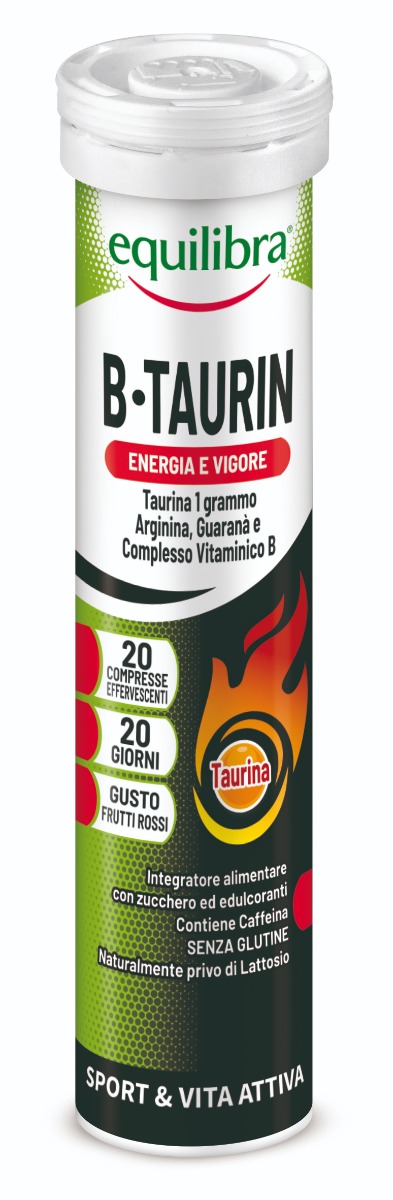EQUILIBRA B TAURIN 20 COMPRESSE EFFERVESCENTI