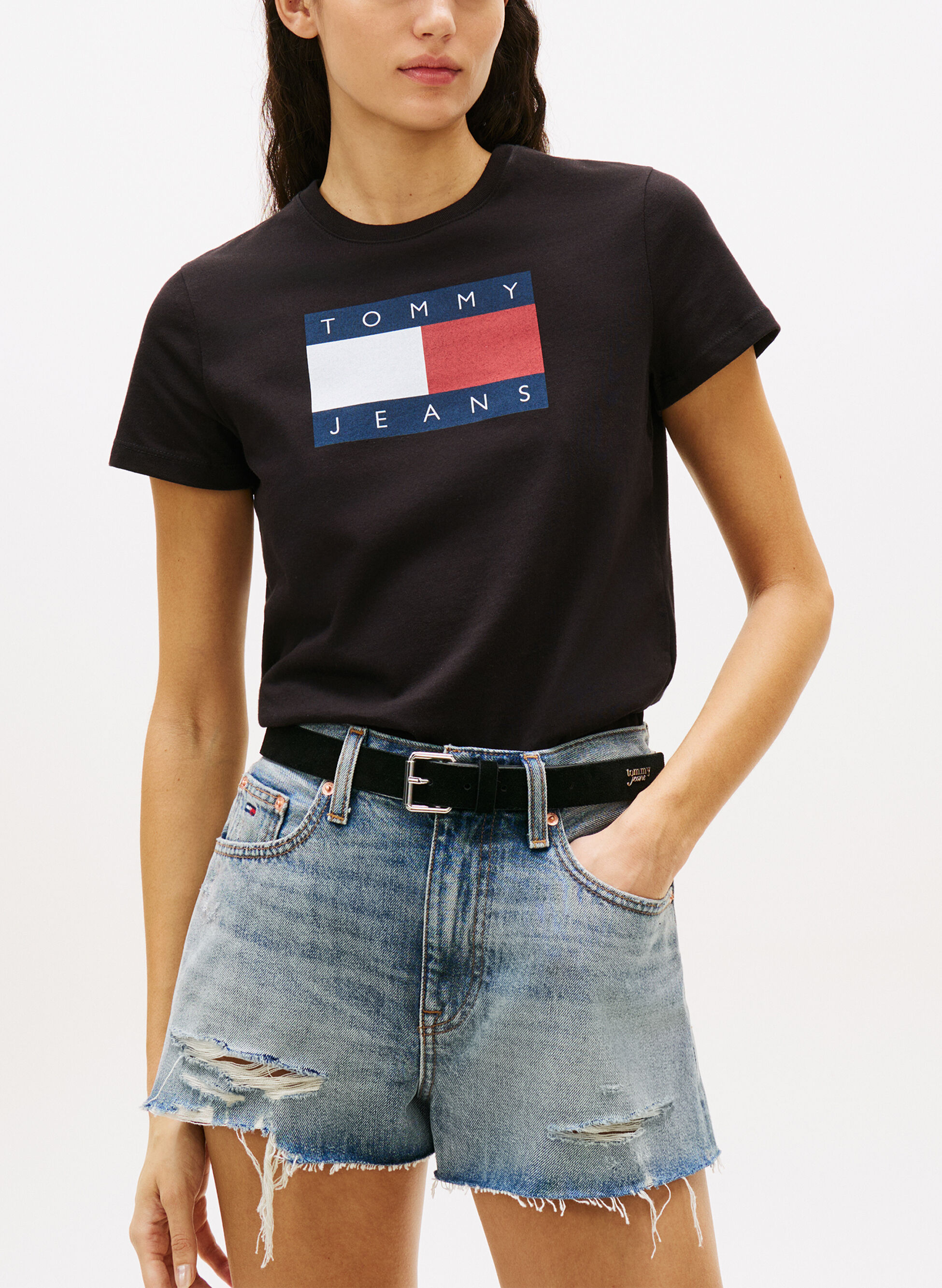 T-SHIRT CON BANDIERA TOMMY