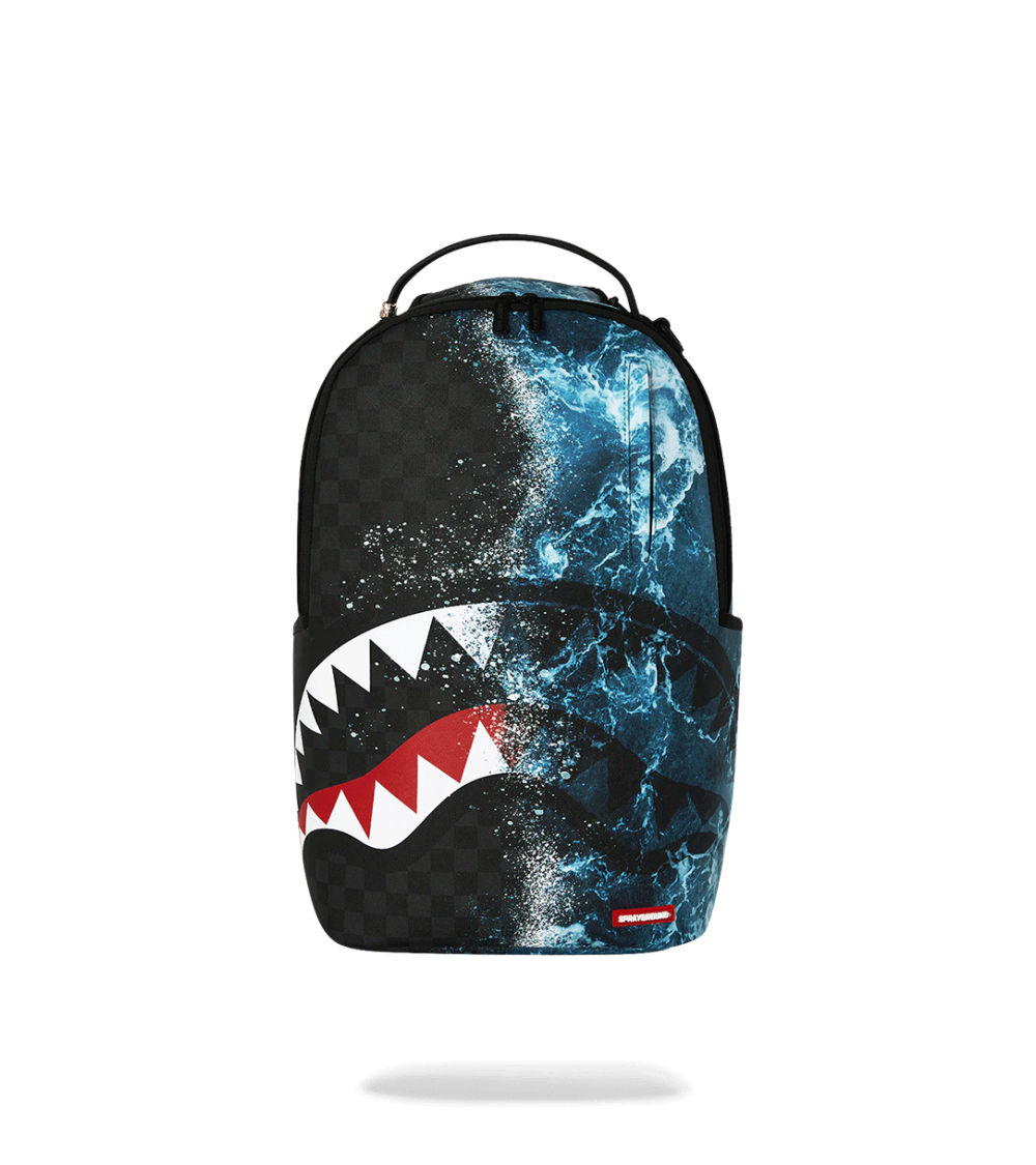 BACKPACK SPRAYGROUND SPLIT OCEAN DEEP BLACK UNISEX